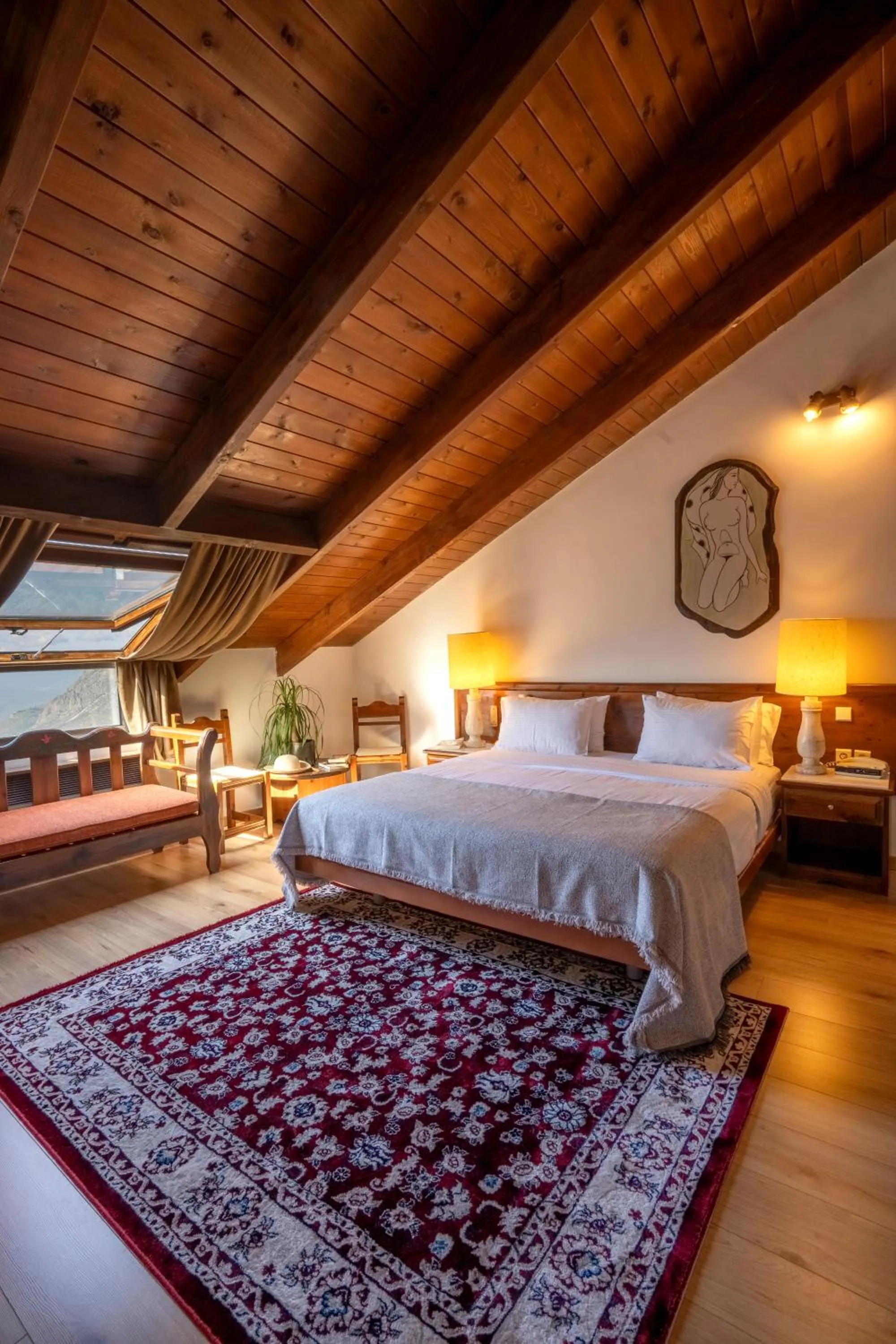 Bed in Anemolia Mountain Resort