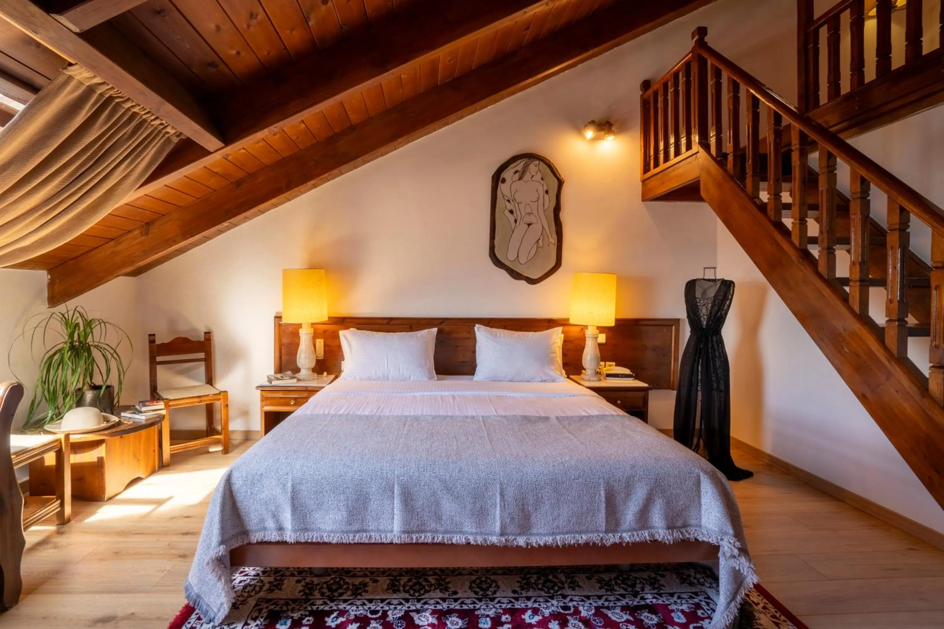 Bed in Anemolia Mountain Resort