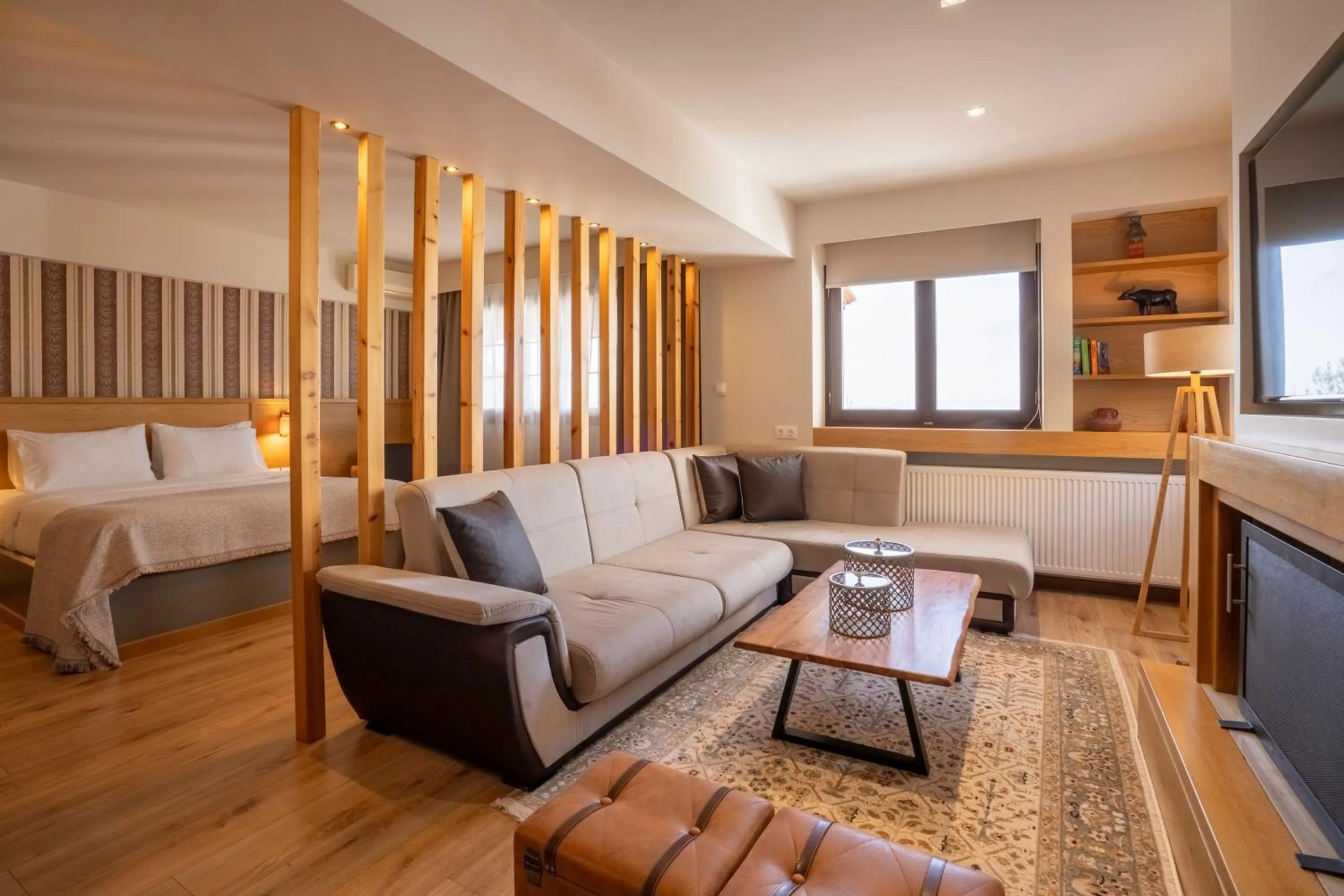 TV and multimedia, Bed in Anemolia Mountain Resort