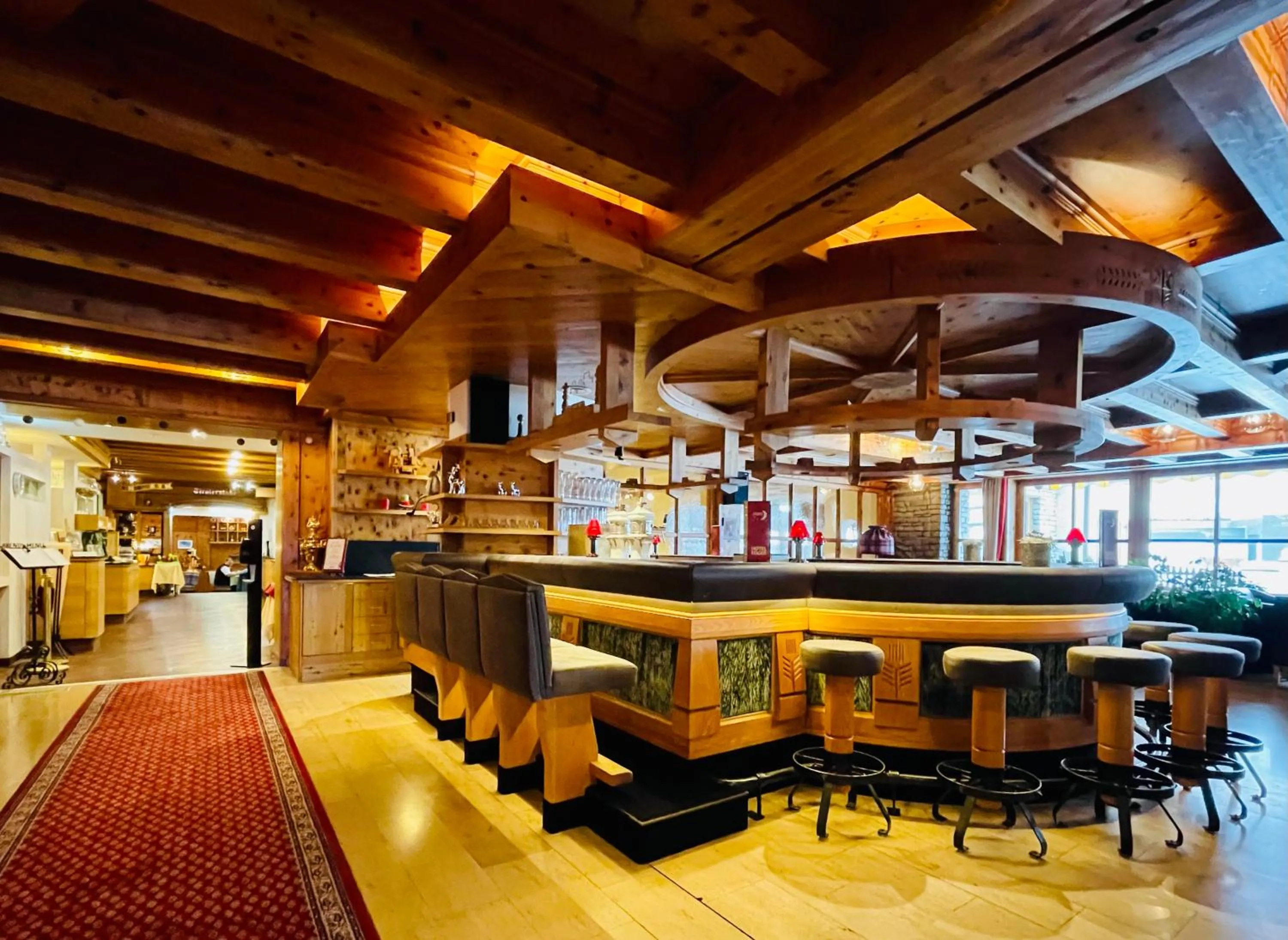 Lounge or bar in Wellness- und Familienhotel Egger