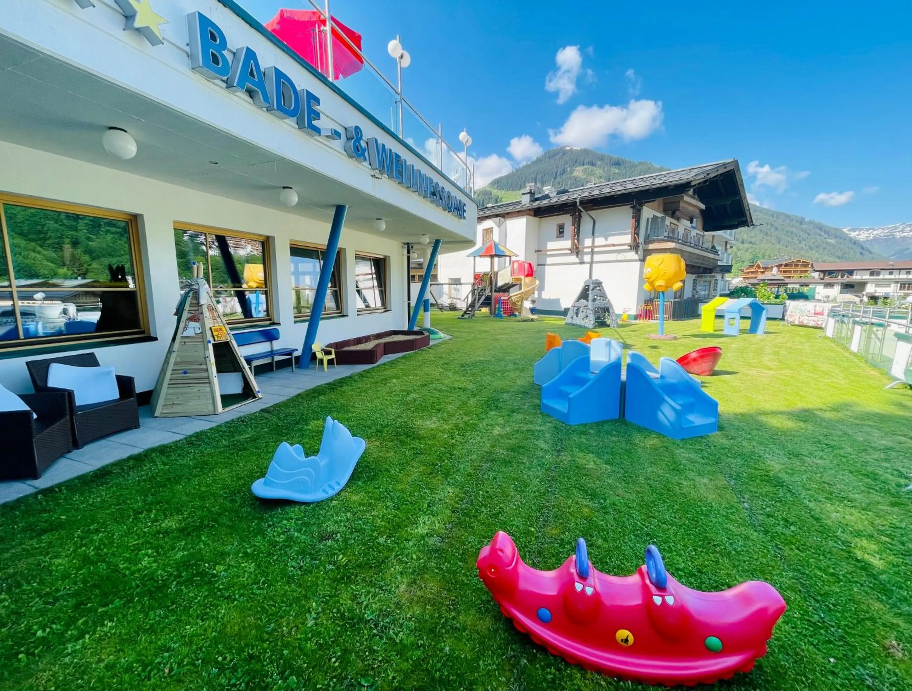 Children play ground in Wellness- und Familienhotel Egger