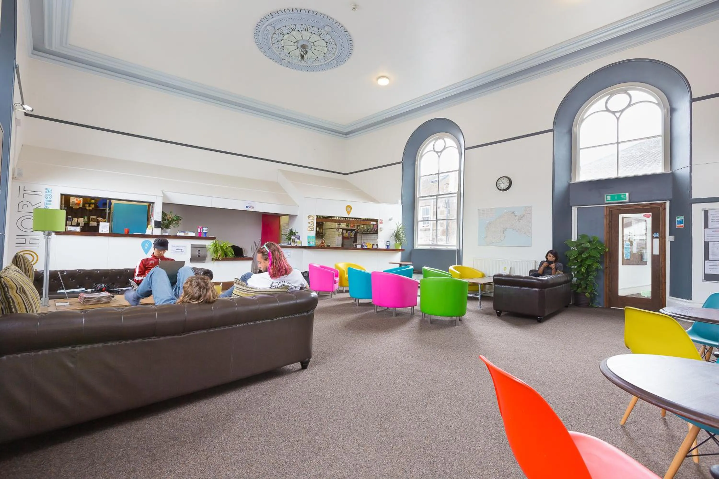 Lobby or reception in Cohort Hostel