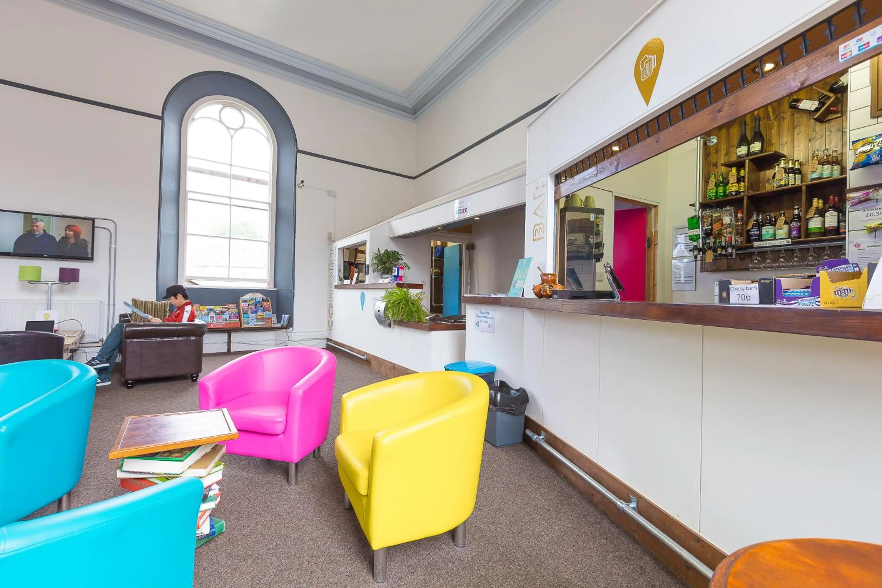 Lobby or reception in Cohort Hostel