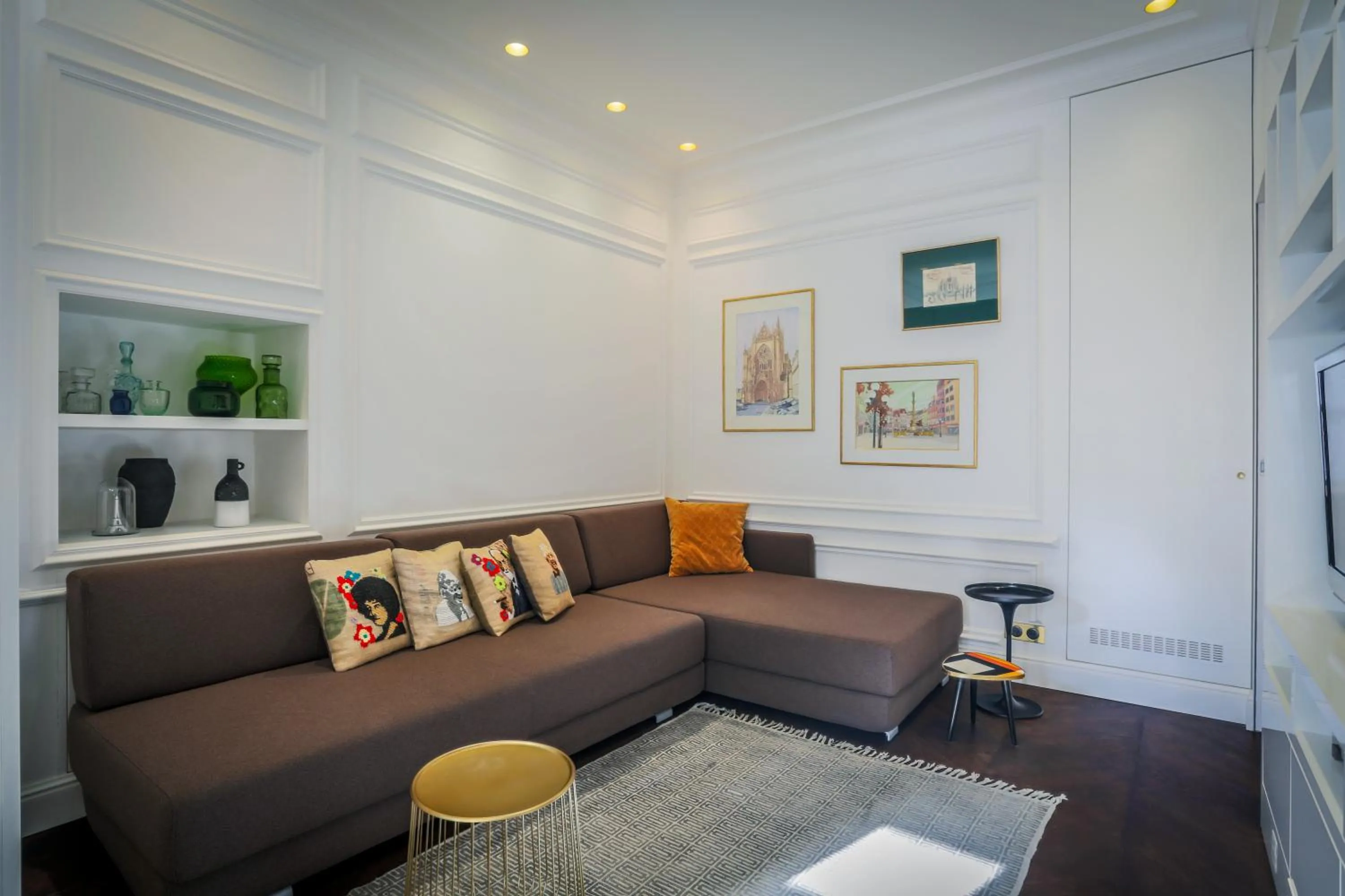Living room in L'Appartement des Roches