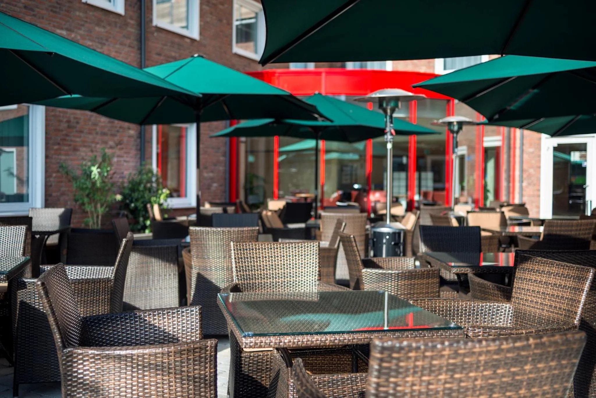 Garden in Toyoko Inn Frankfurt am Main Hauptbahnhof