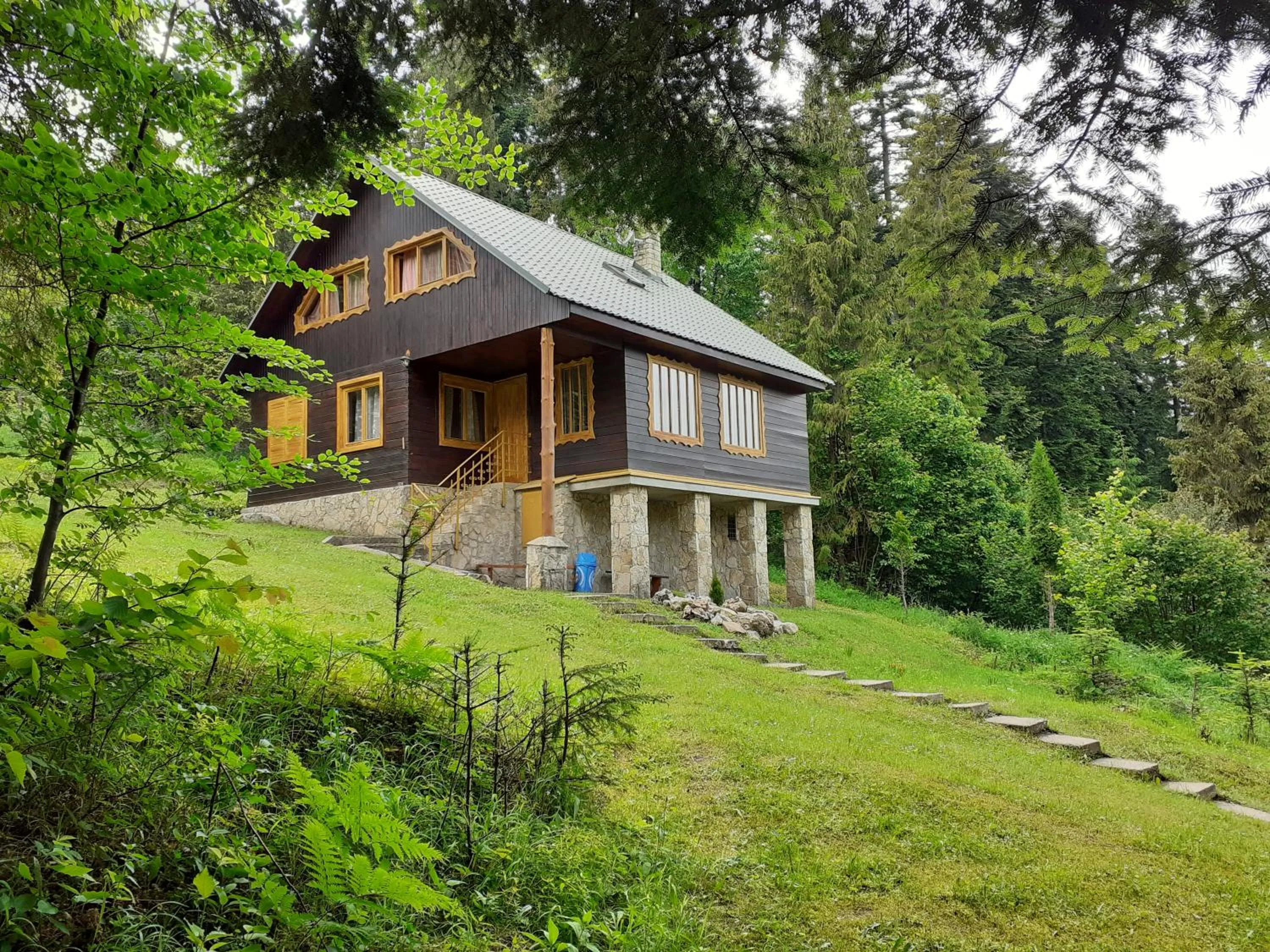 BBQ facilities in Chata FORESTINA