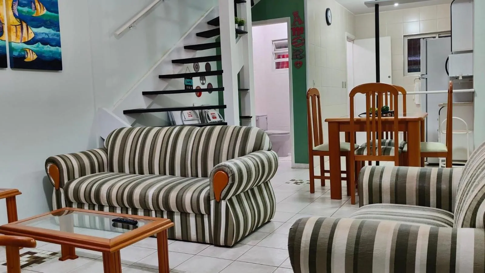 Living room in Casinha de Boneca em Juquey