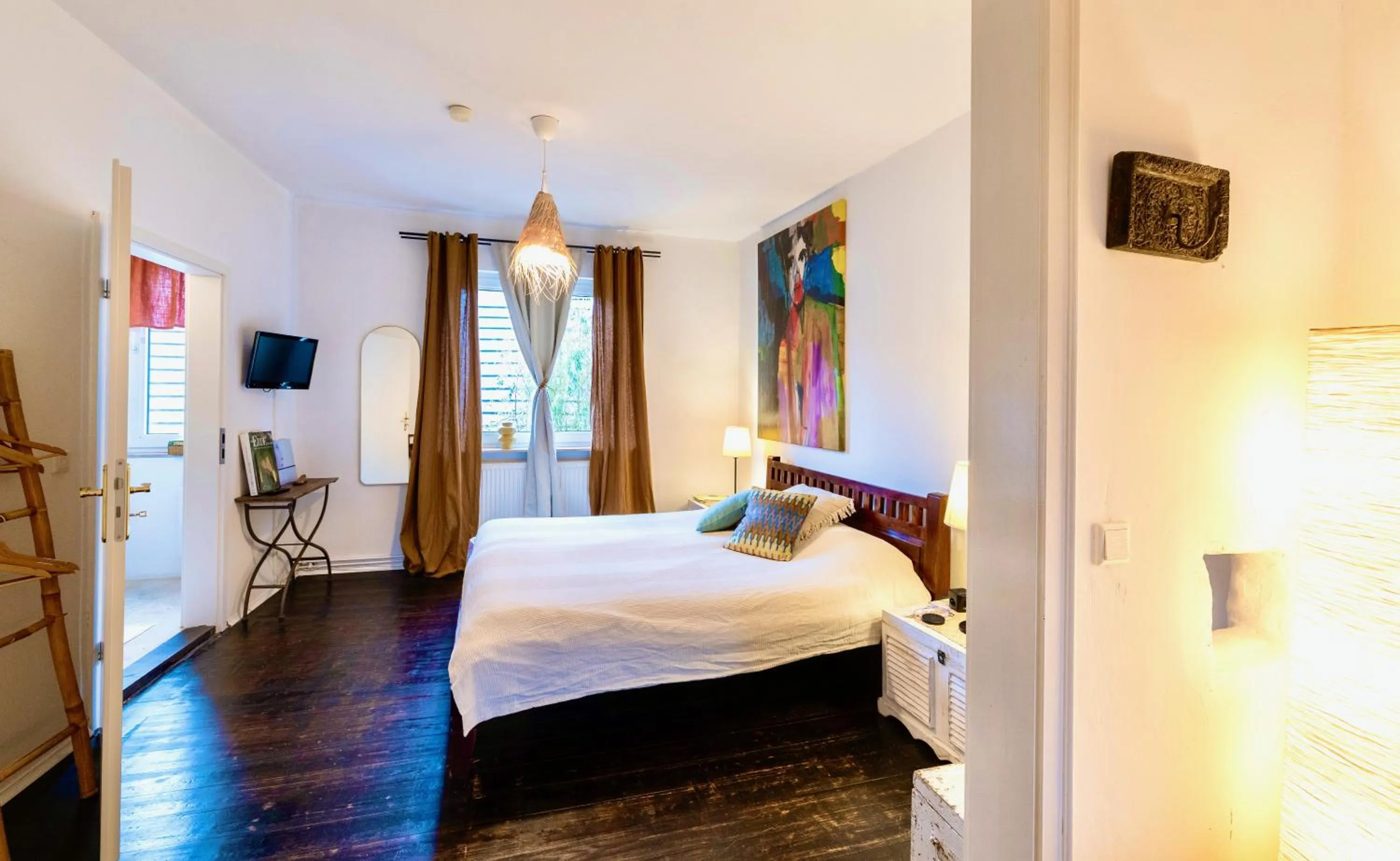 Bed in Schuhmacherei Rooms