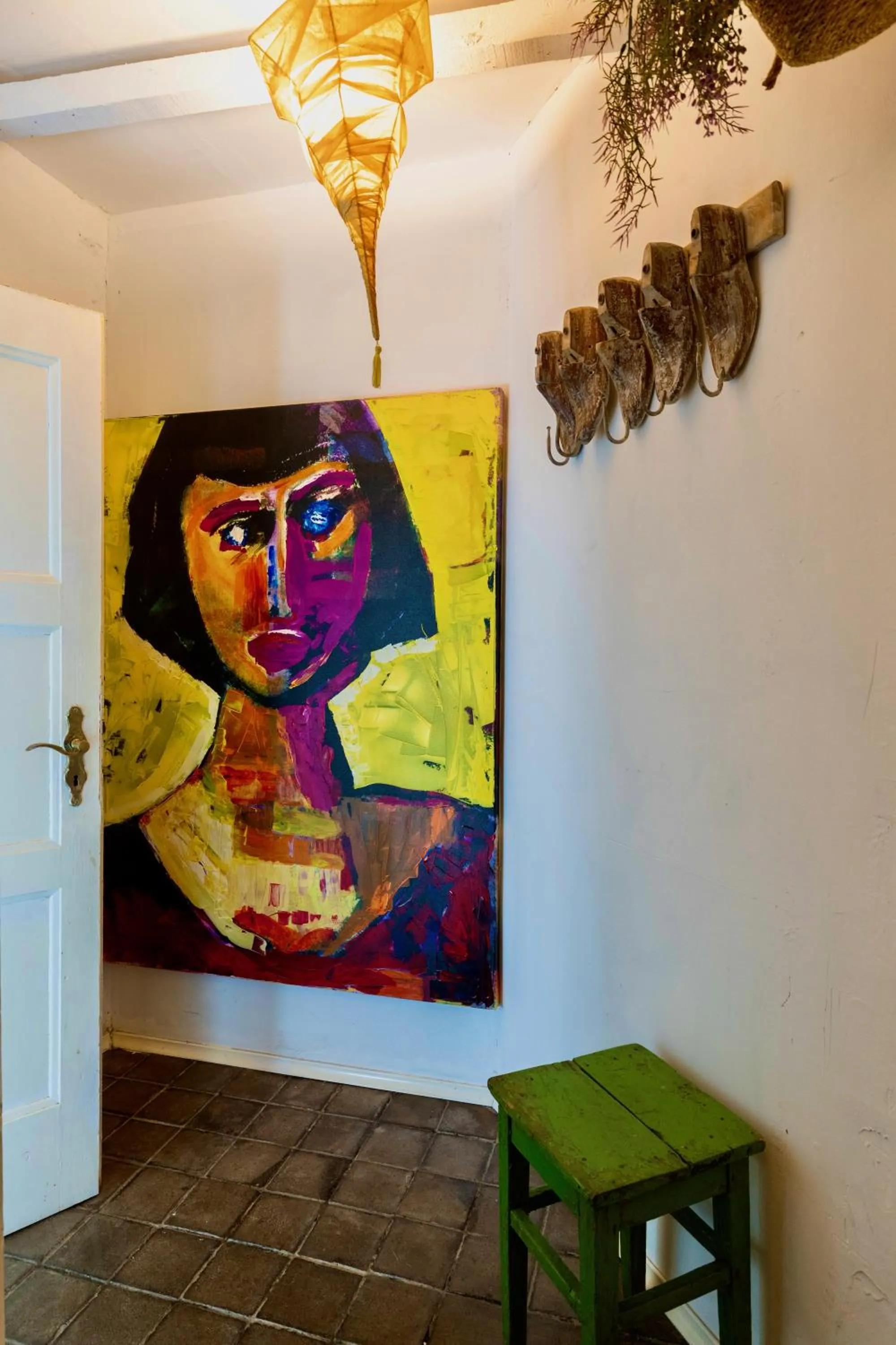 Decorative detail in Schuhmacherei Rooms