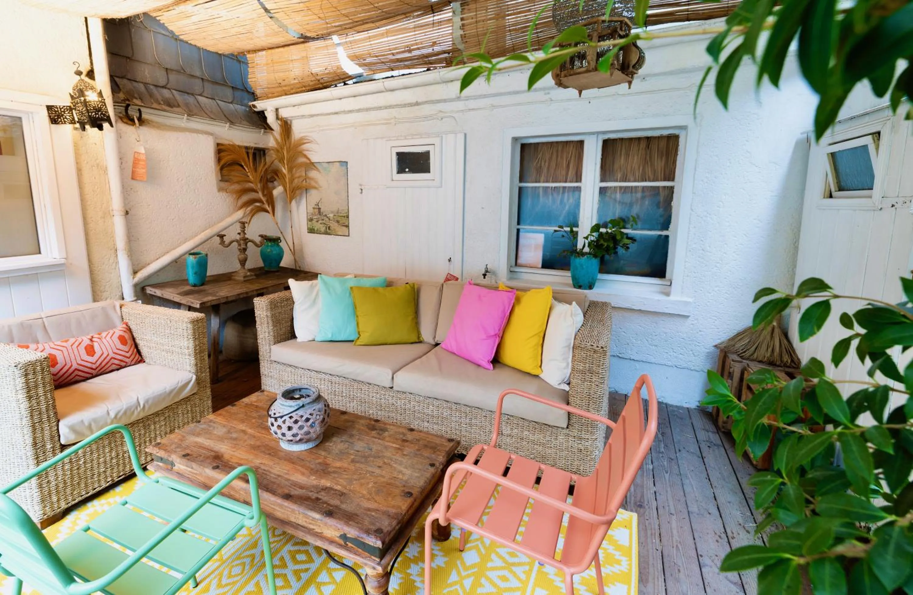 Patio in Schuhmacherei Rooms