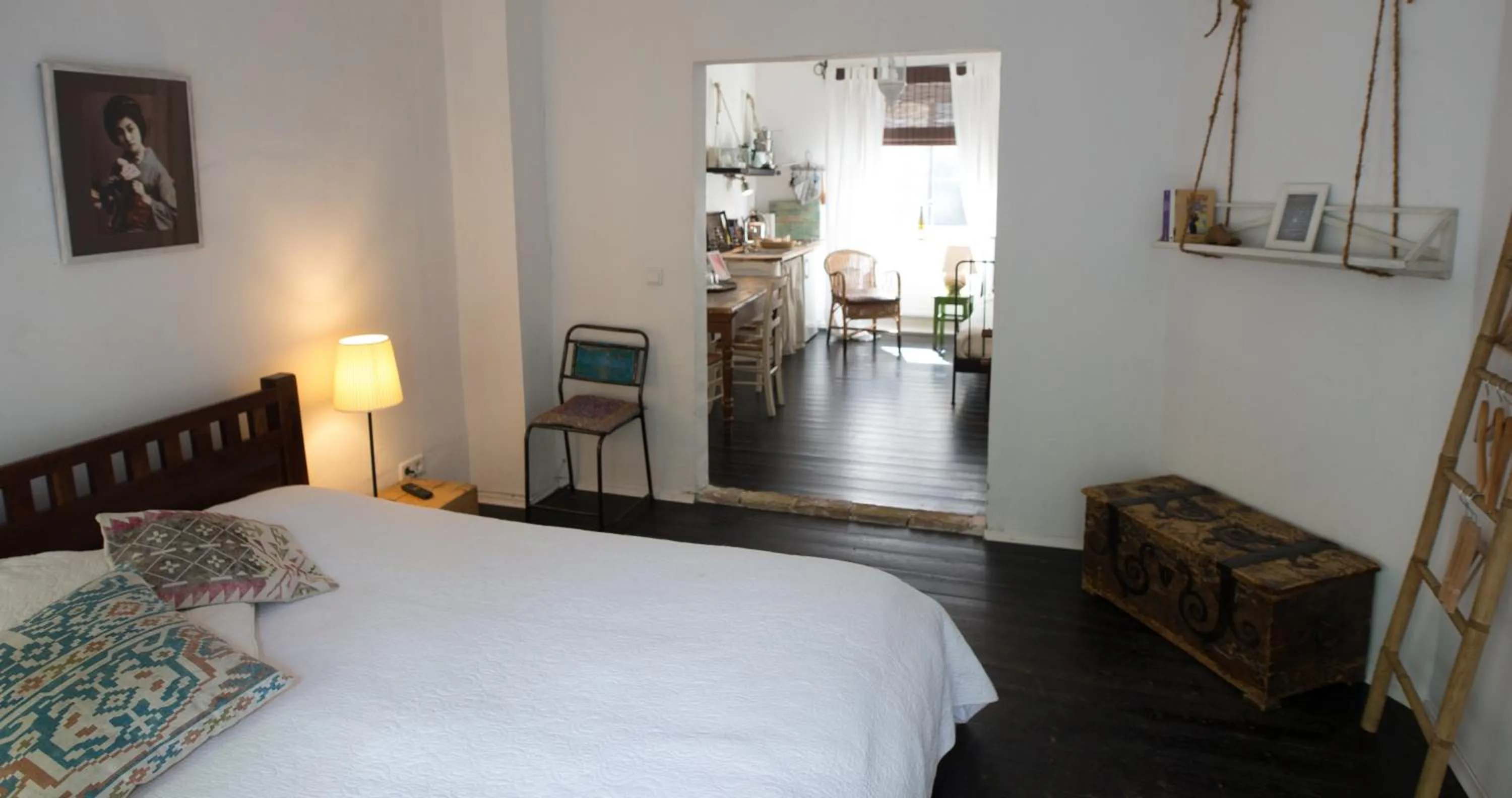 Bed in Schuhmacherei Guesthouse