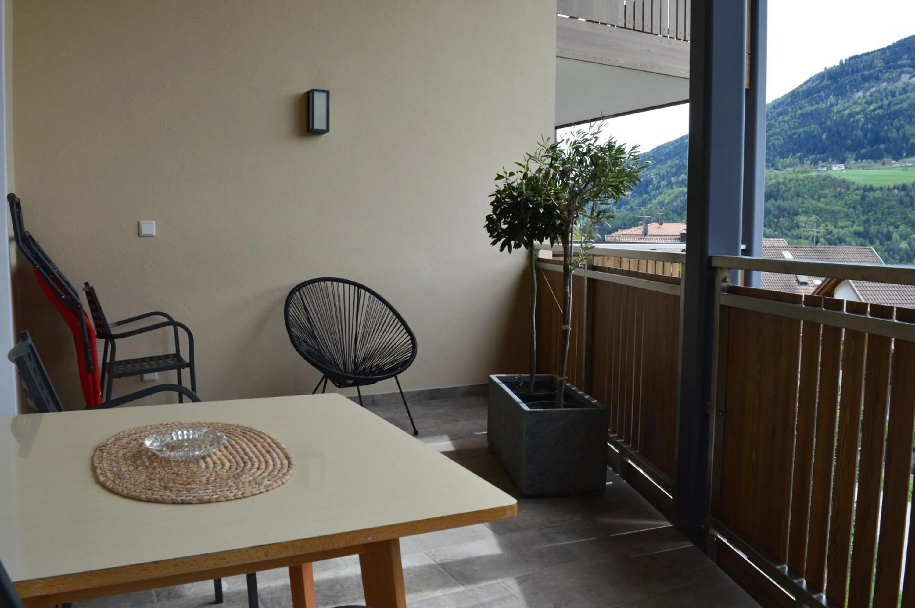 Balcony/Terrace in Residence Sonnenburger - Biobauernhof - Azienda agricola biologica