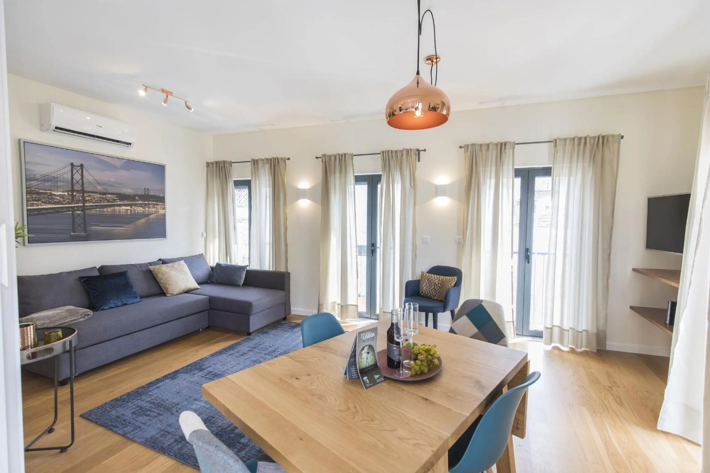 Seating area in Graca Heartwarming Flat