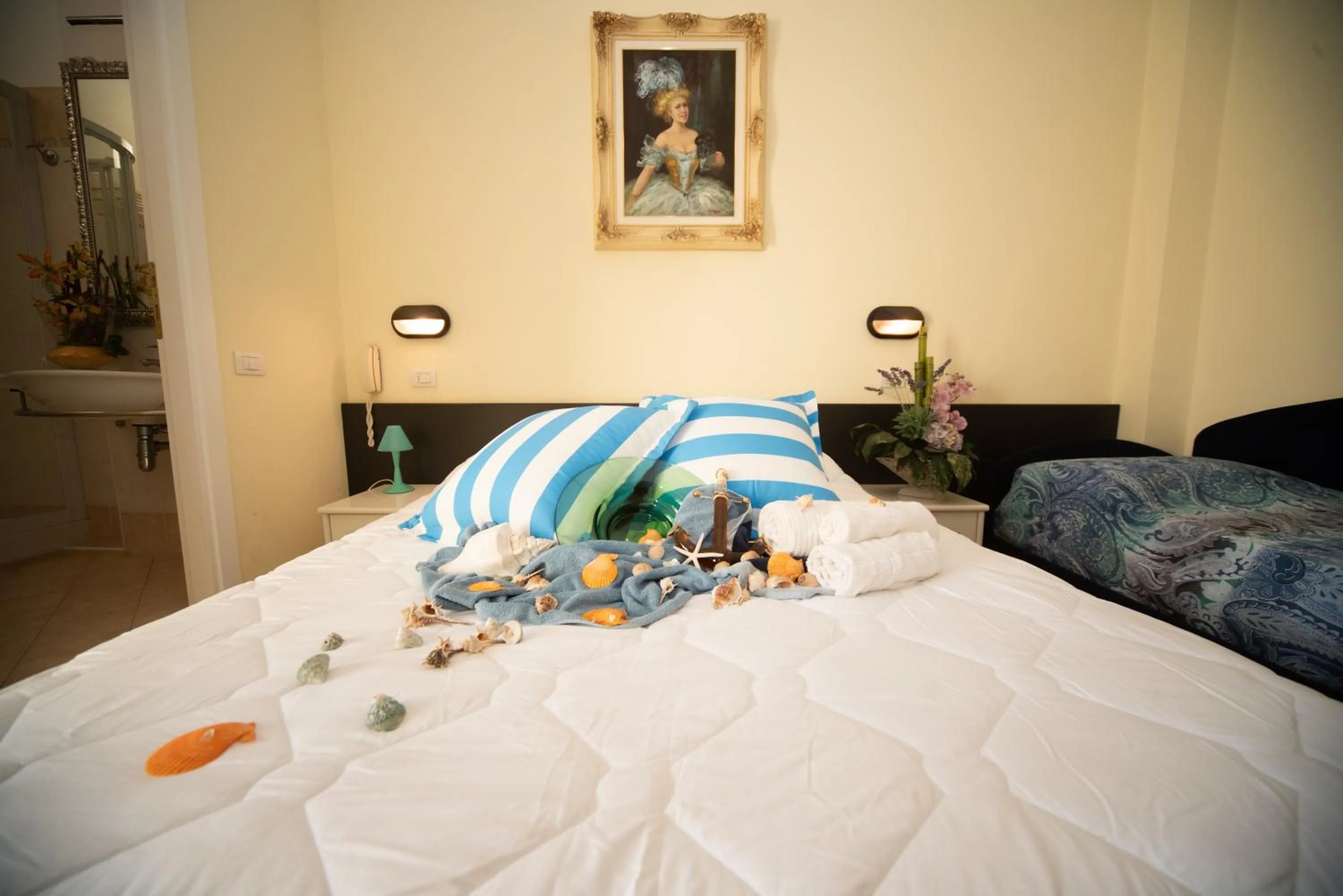 Bed in Hotel Cristina Hospitality Centrale