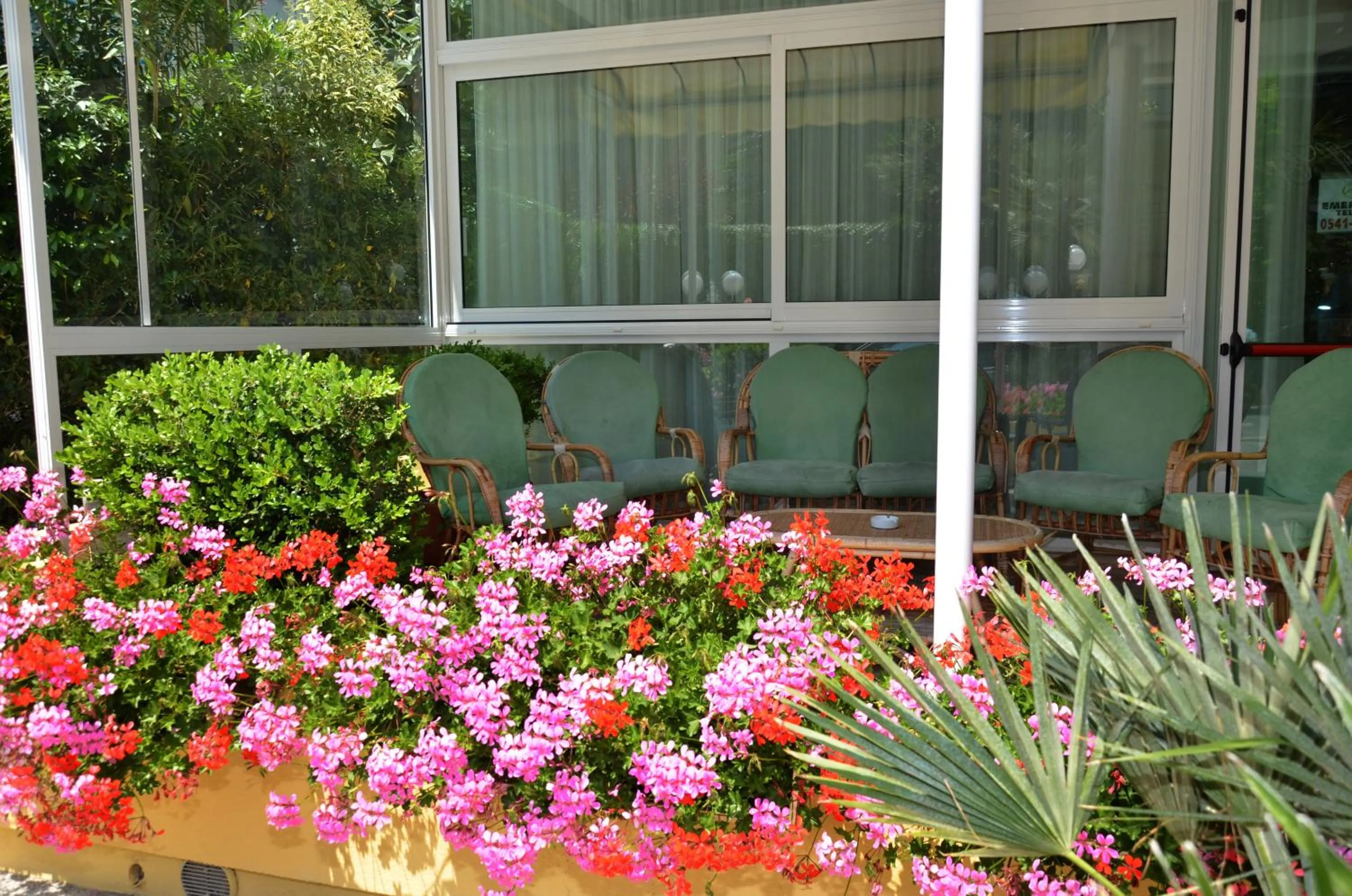 Garden in Hotel Cristina Hospitality Centrale