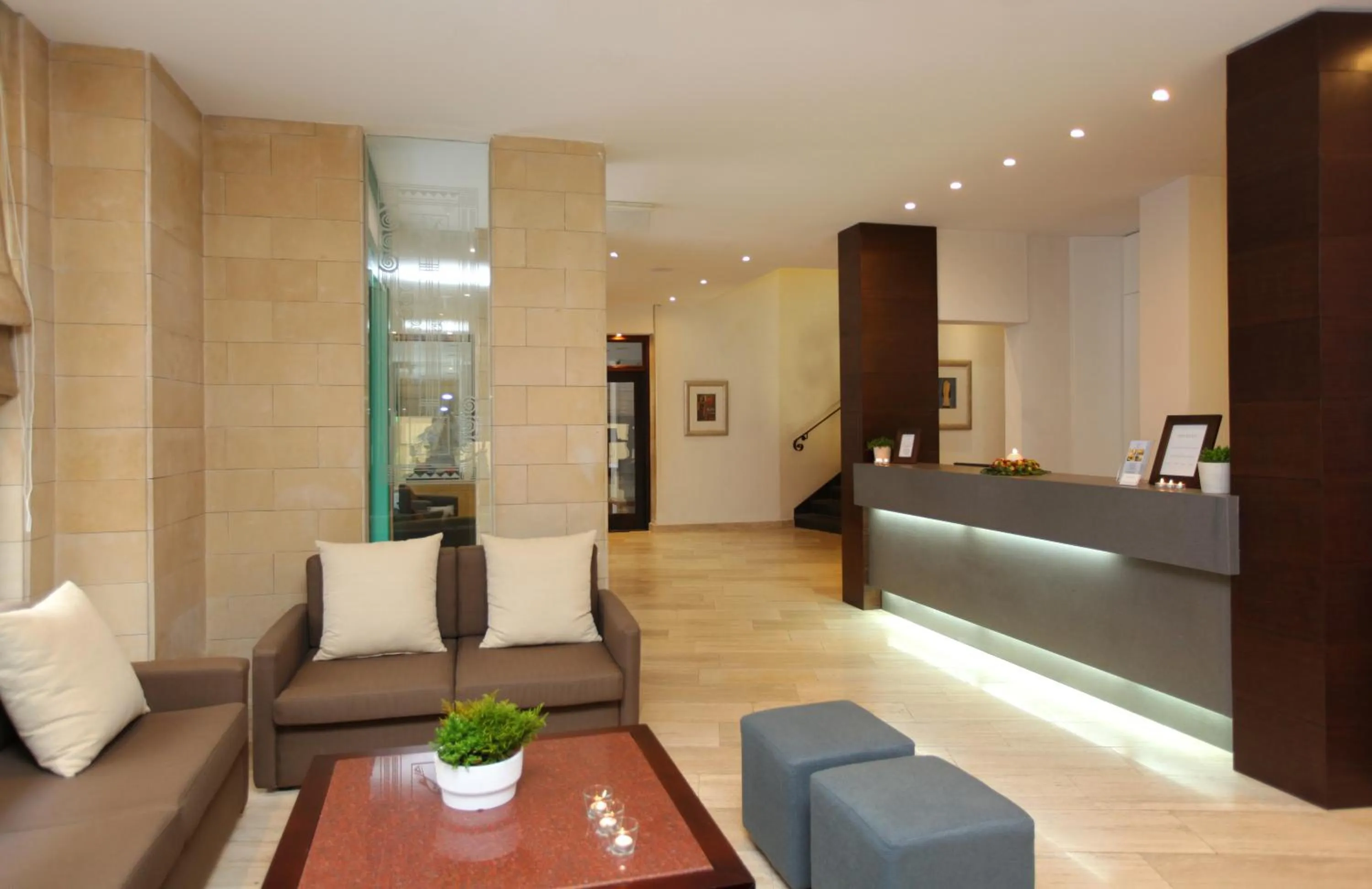 Lobby or reception in Centrum Hotel - City Center