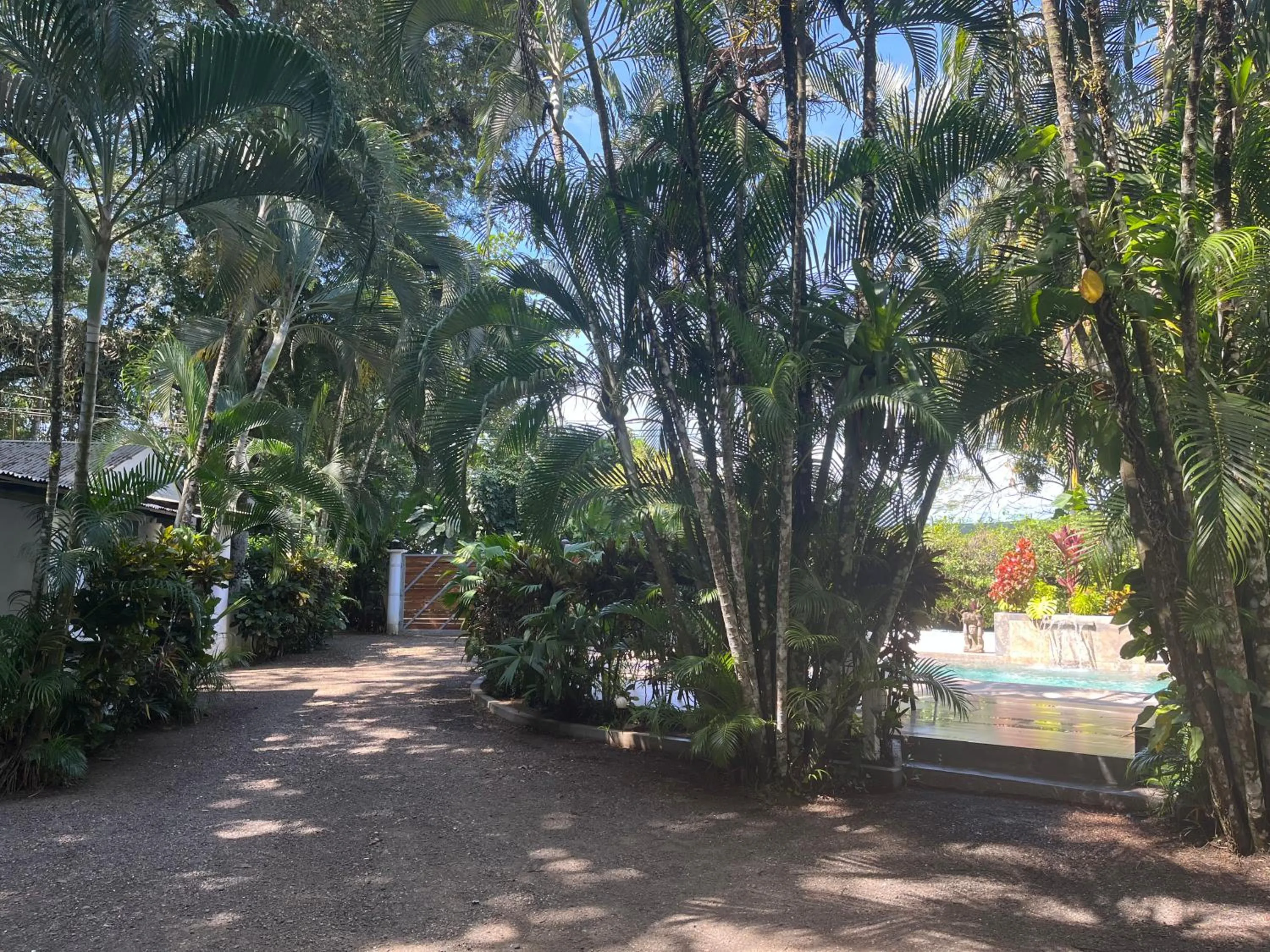 Garden view in Villas Majolana