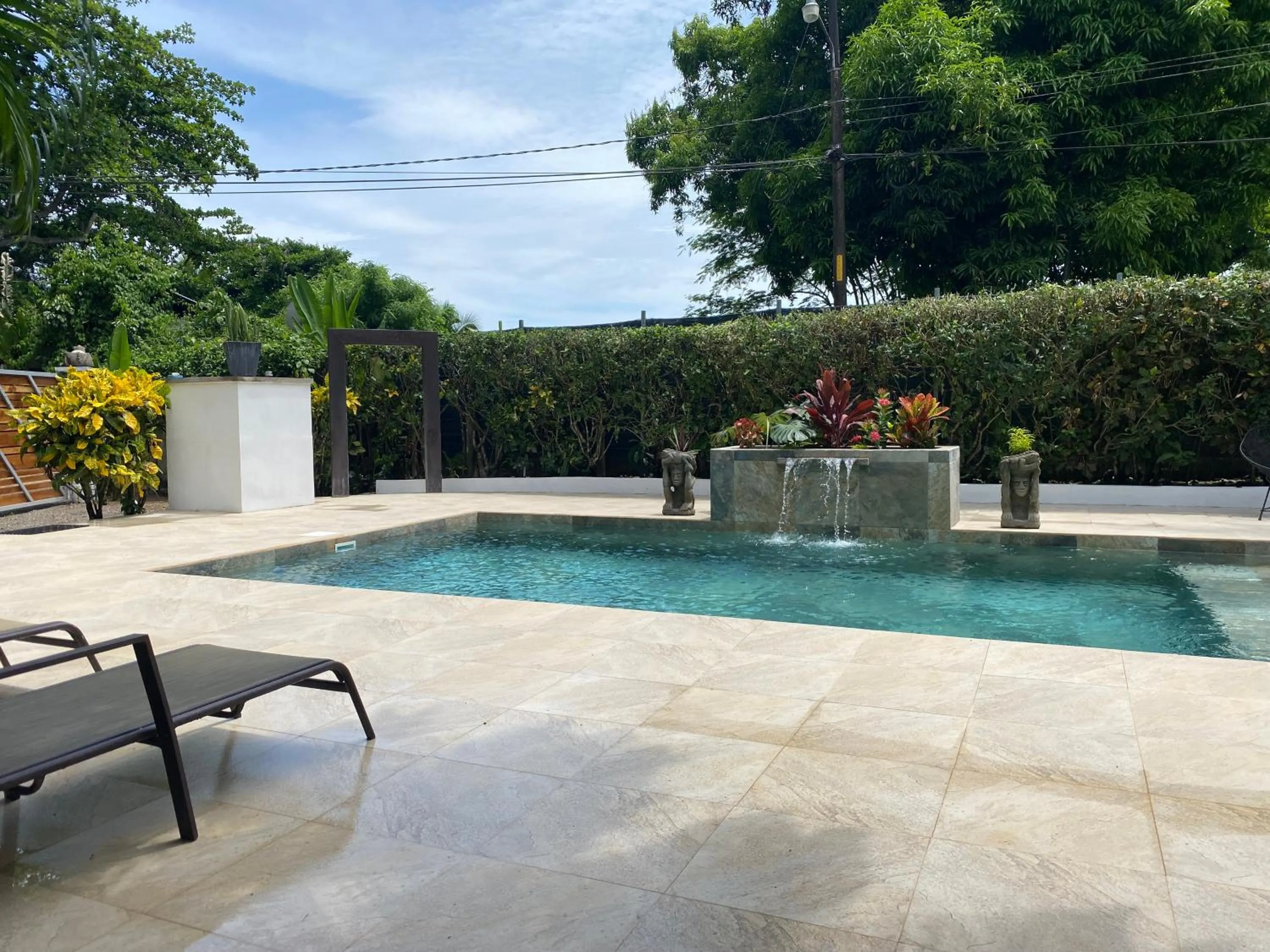 Pool view in Villas Majolana