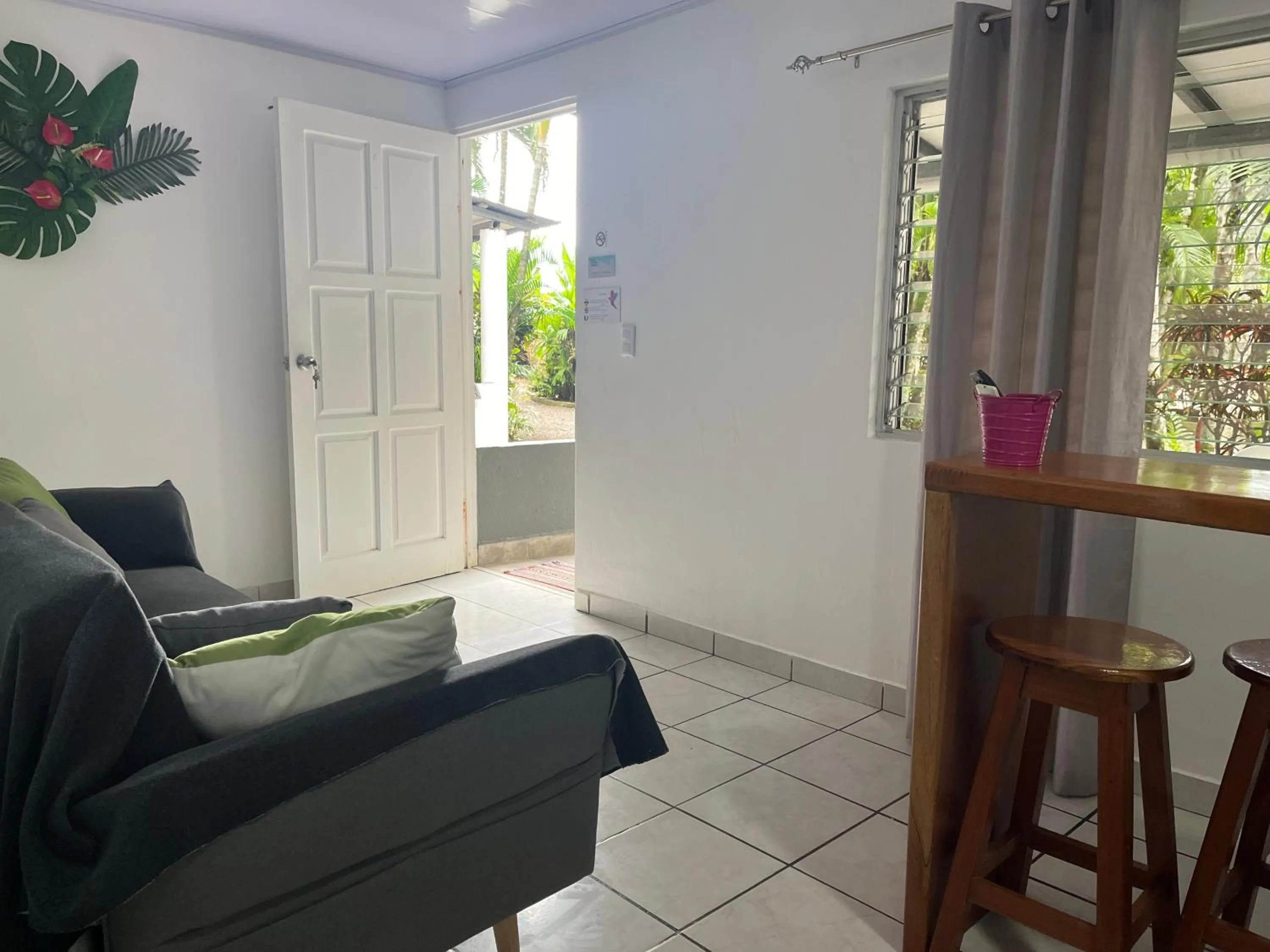 Seating area in Villas Majolana