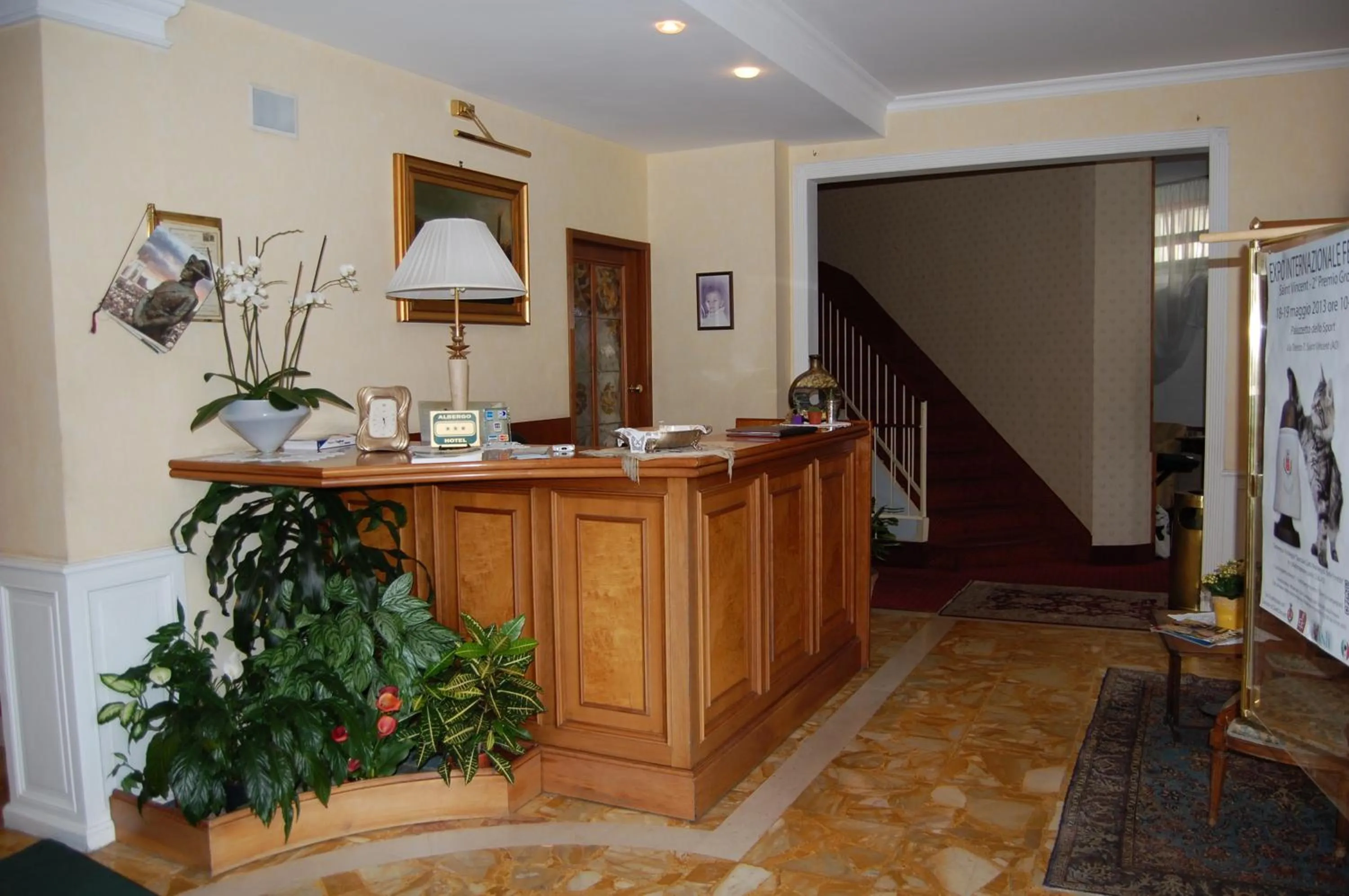 Lobby or reception in Hotel Olympic