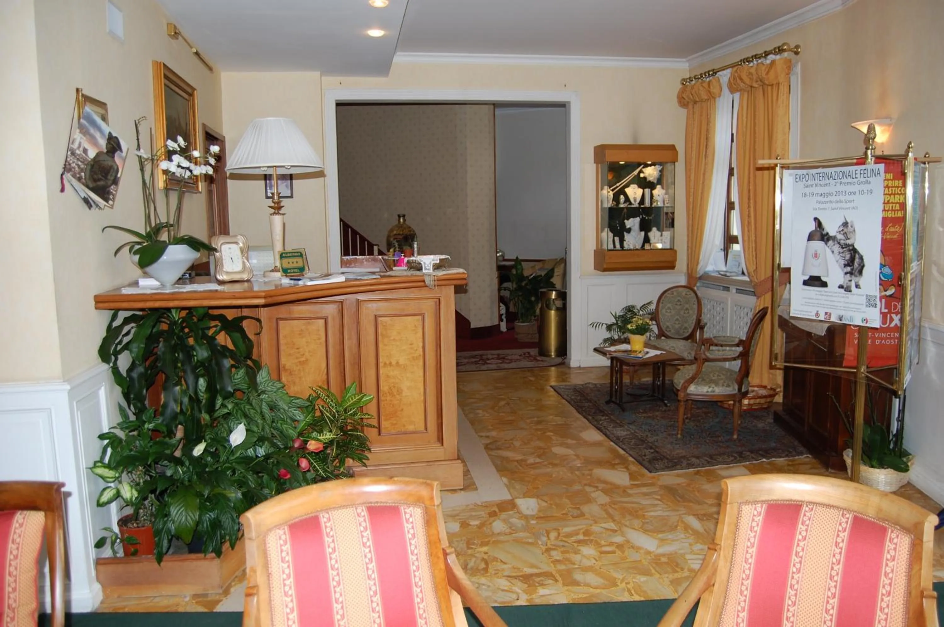 Lobby or reception in Hotel Olympic