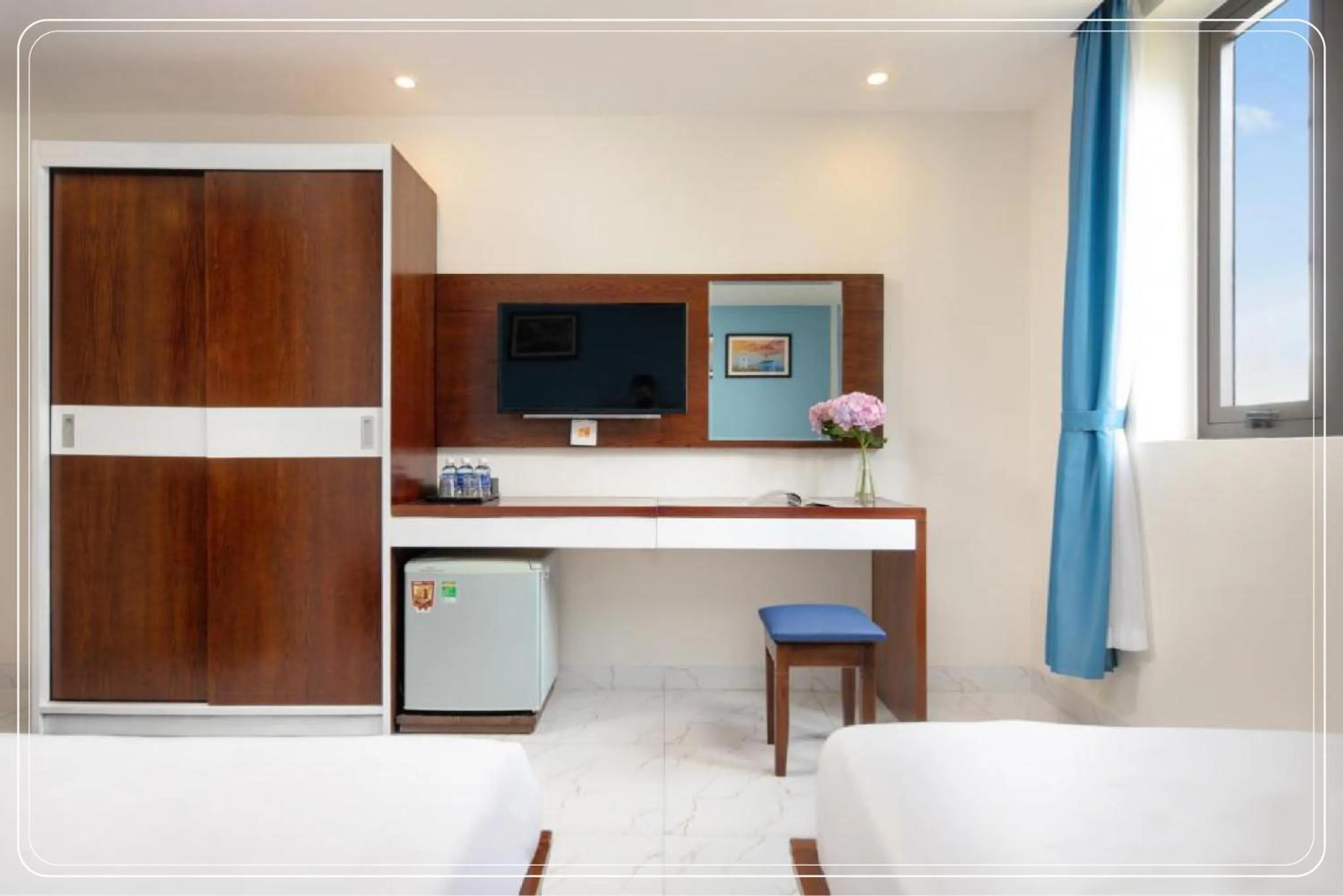 Photo of the whole room in Grand Ngoc Bich hotel