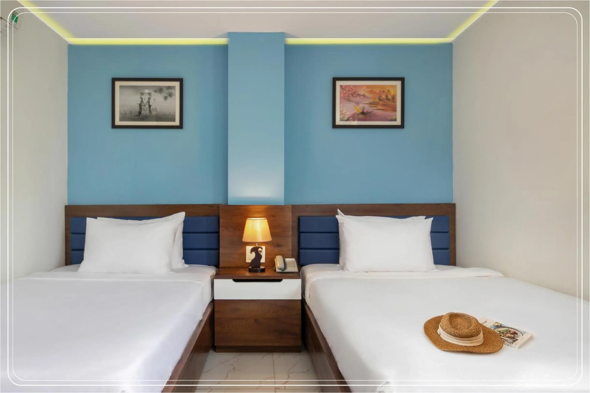 Bed in Grand Ngoc Bich hotel