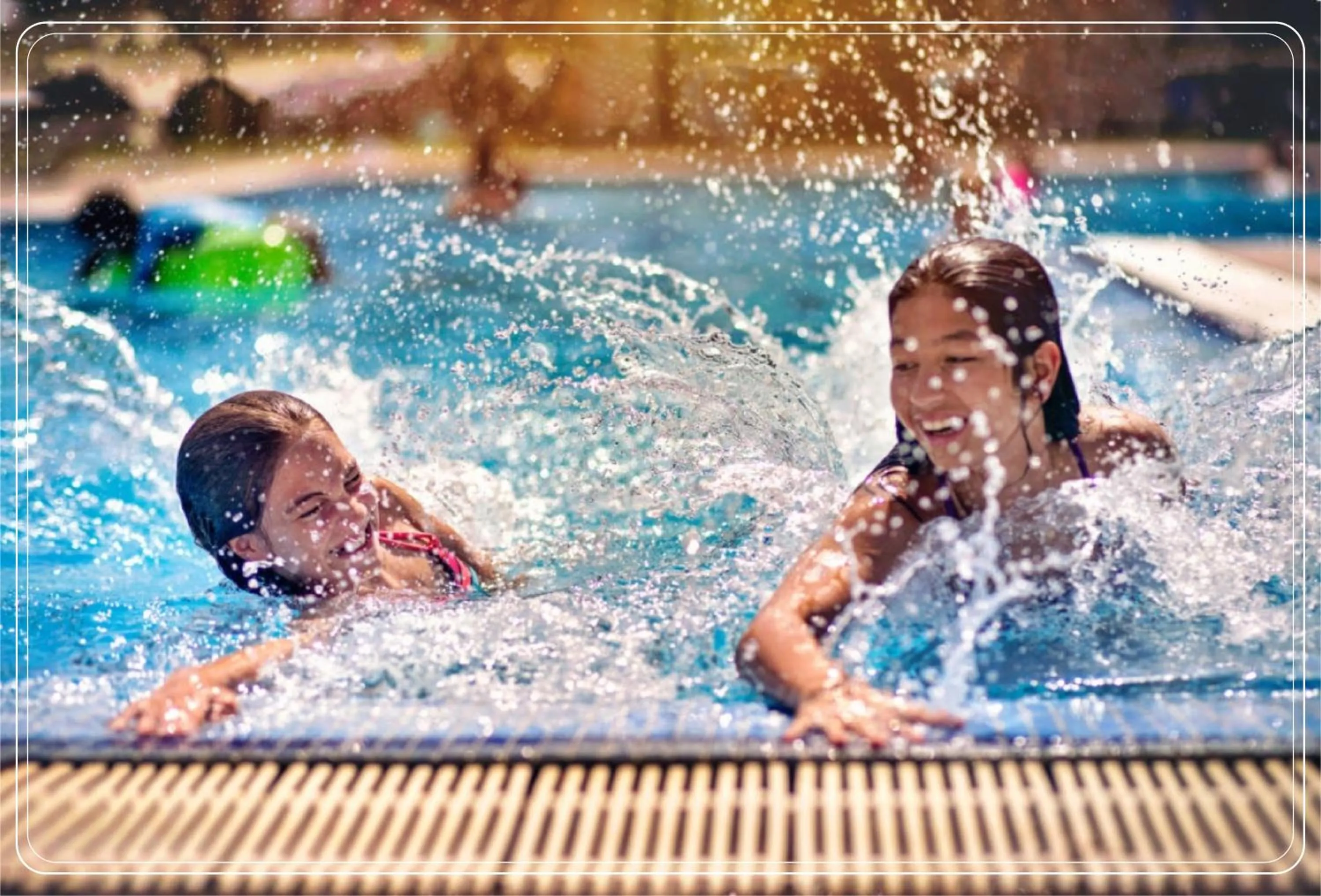 Swimming pool in Grand Ngoc Bich hotel