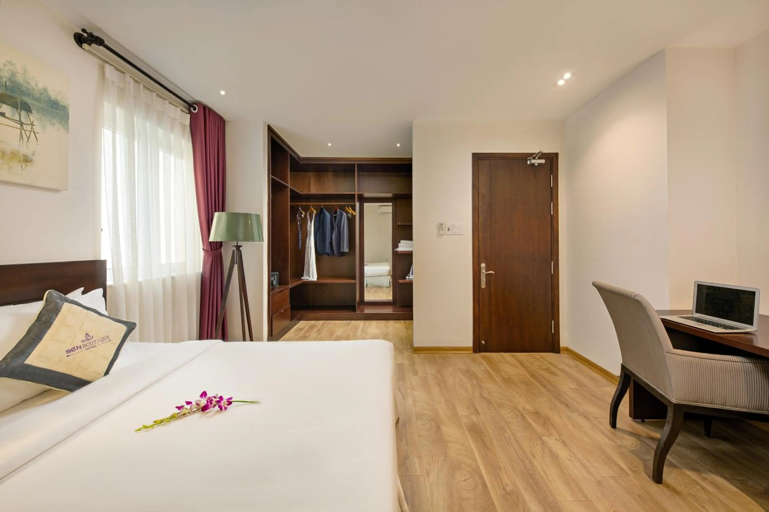 Bed in Sen Boutique Hotel