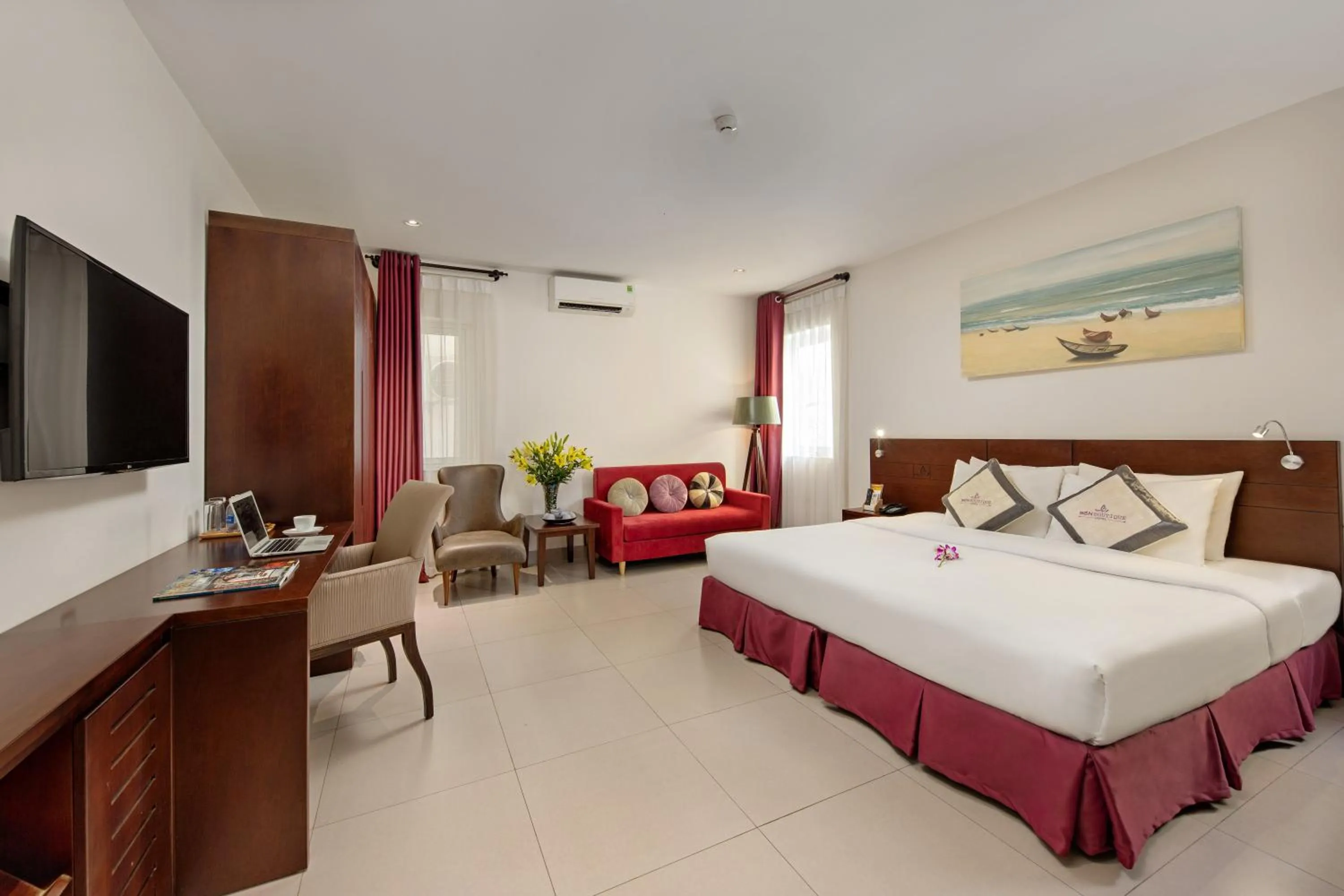 Bed in Sen Boutique Hotel