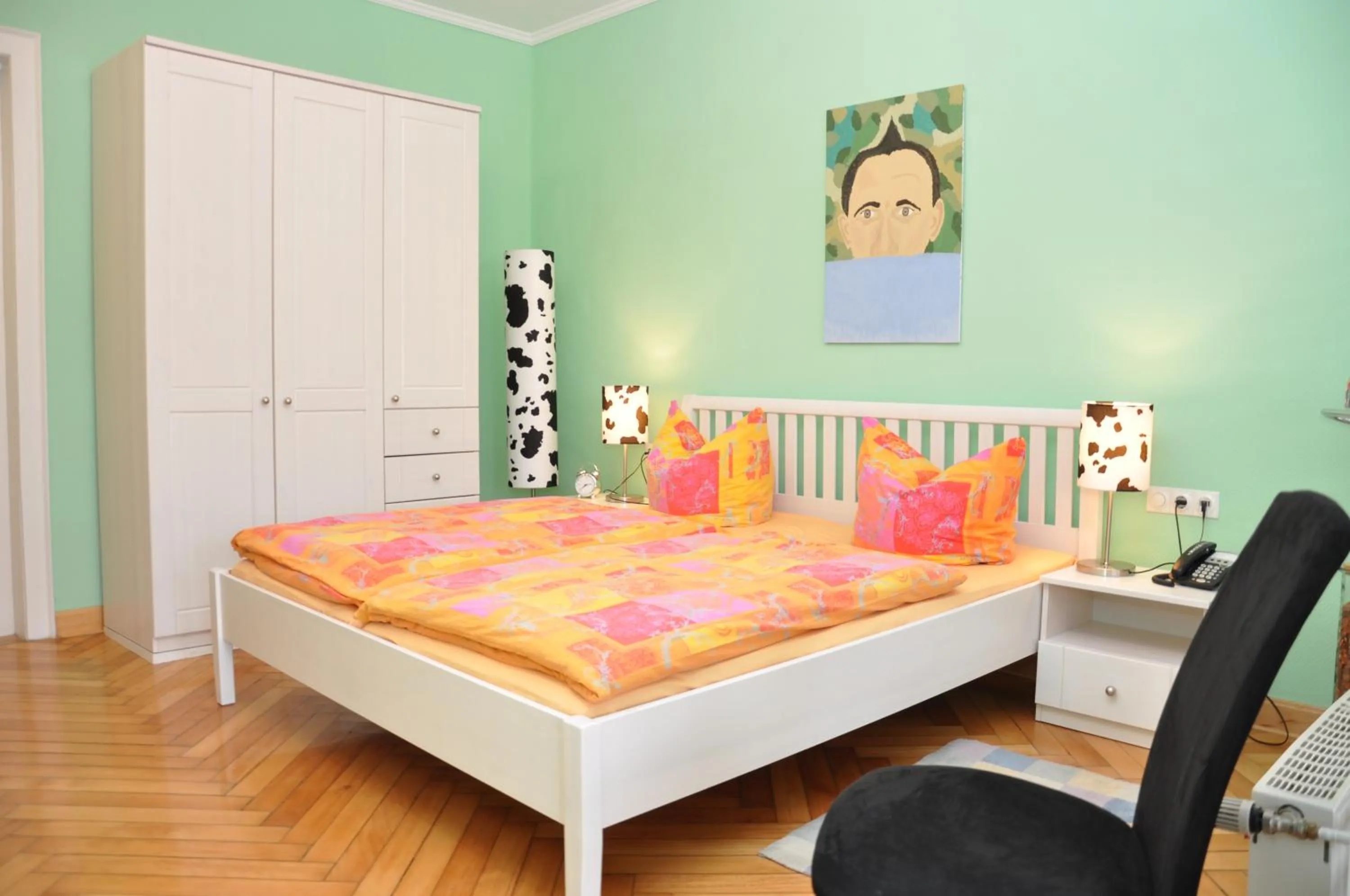 Bed in Hotel Goldene Sonne