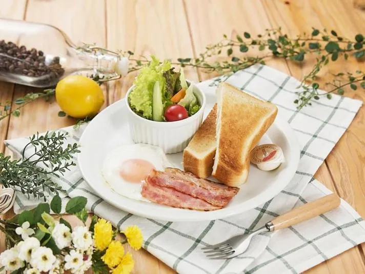 American breakfast in AURA Resort Nara (Adult Only)