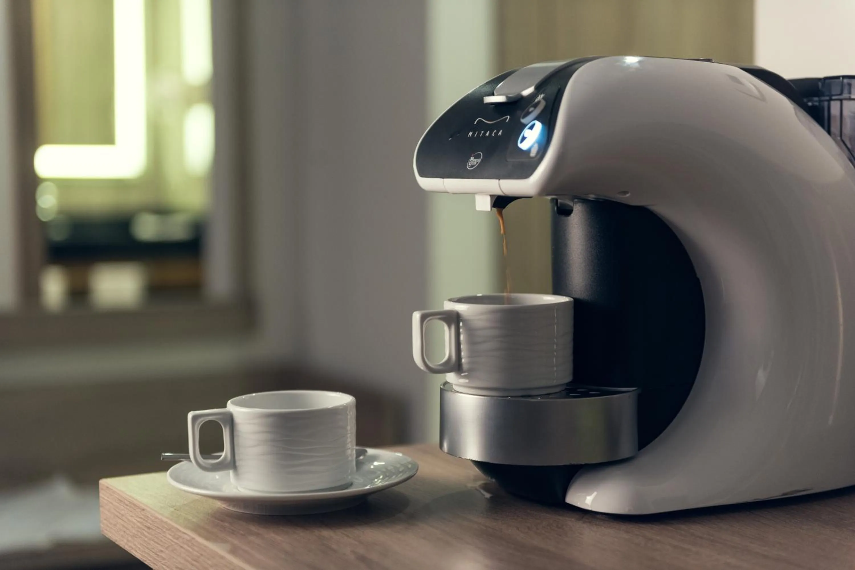 Coffee/tea facilities in Wyndham Garden Astana