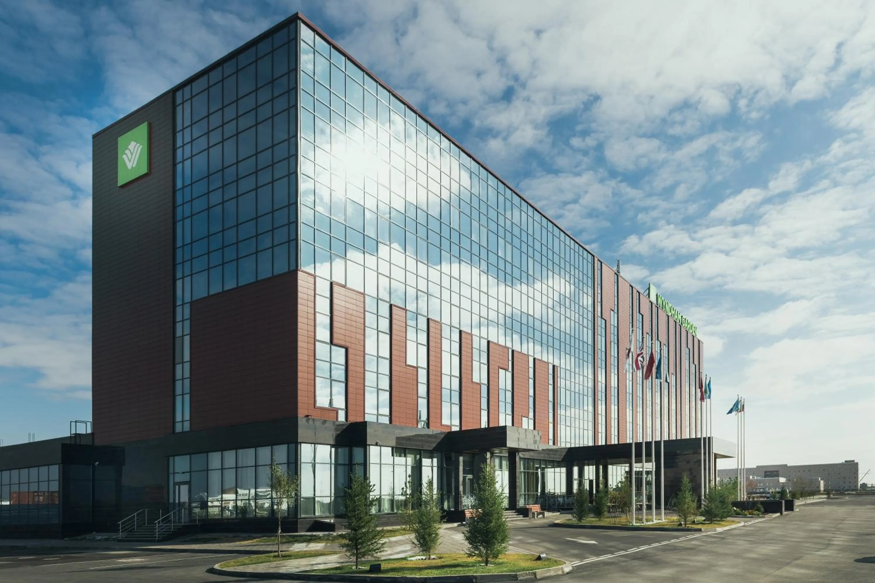 Property building in Wyndham Garden Astana