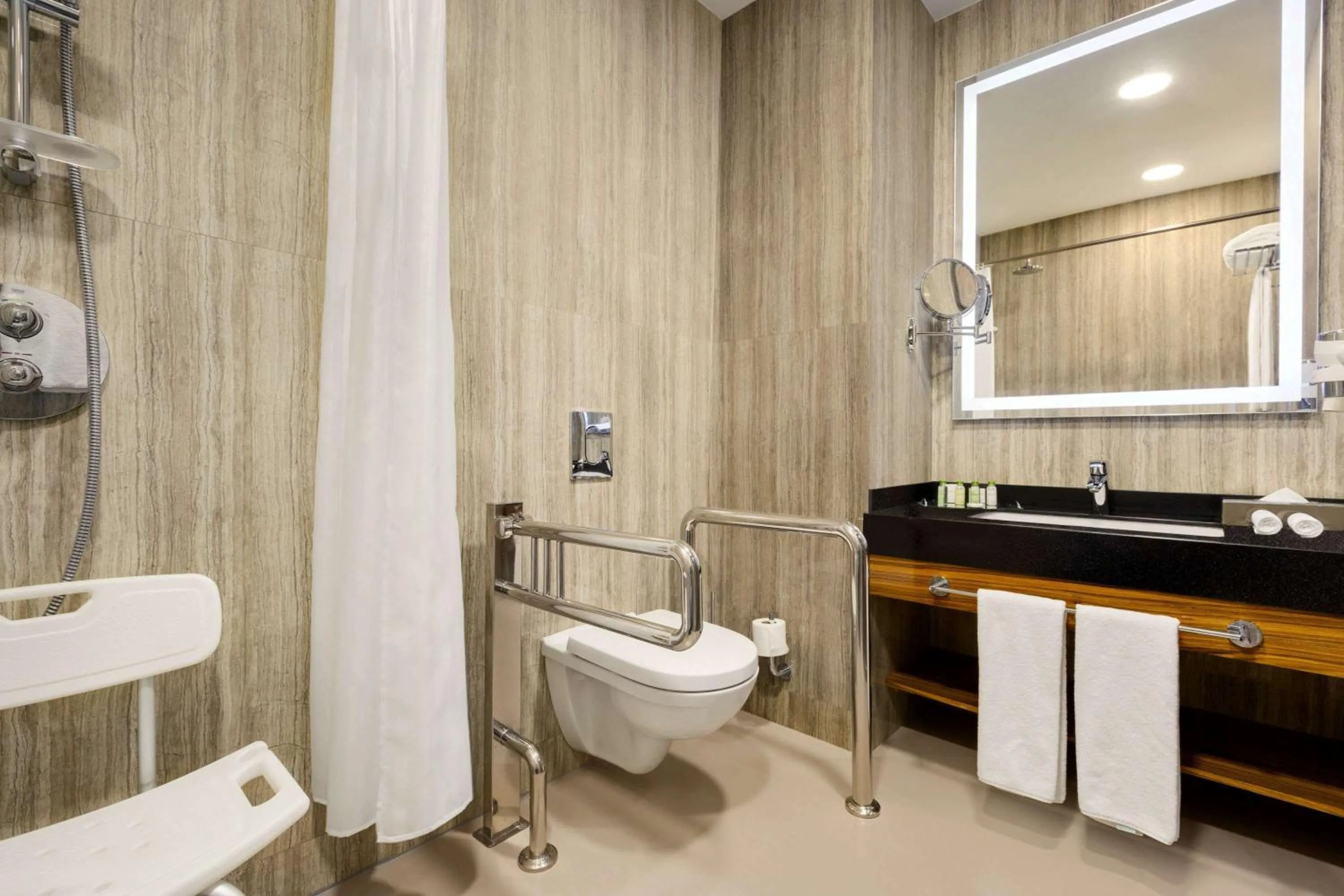 Bathroom in Wyndham Garden Astana