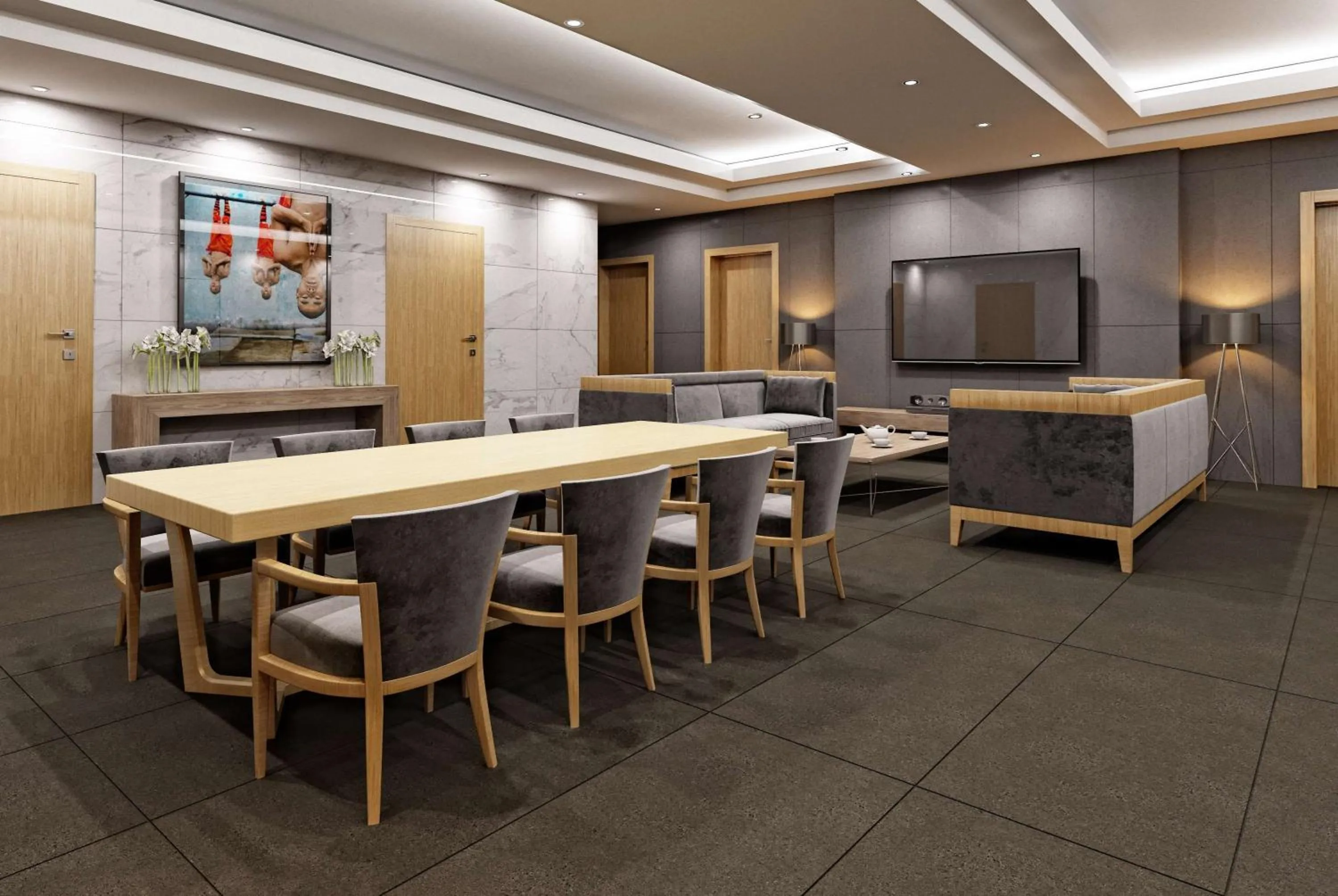 On site in Wyndham Garden Astana