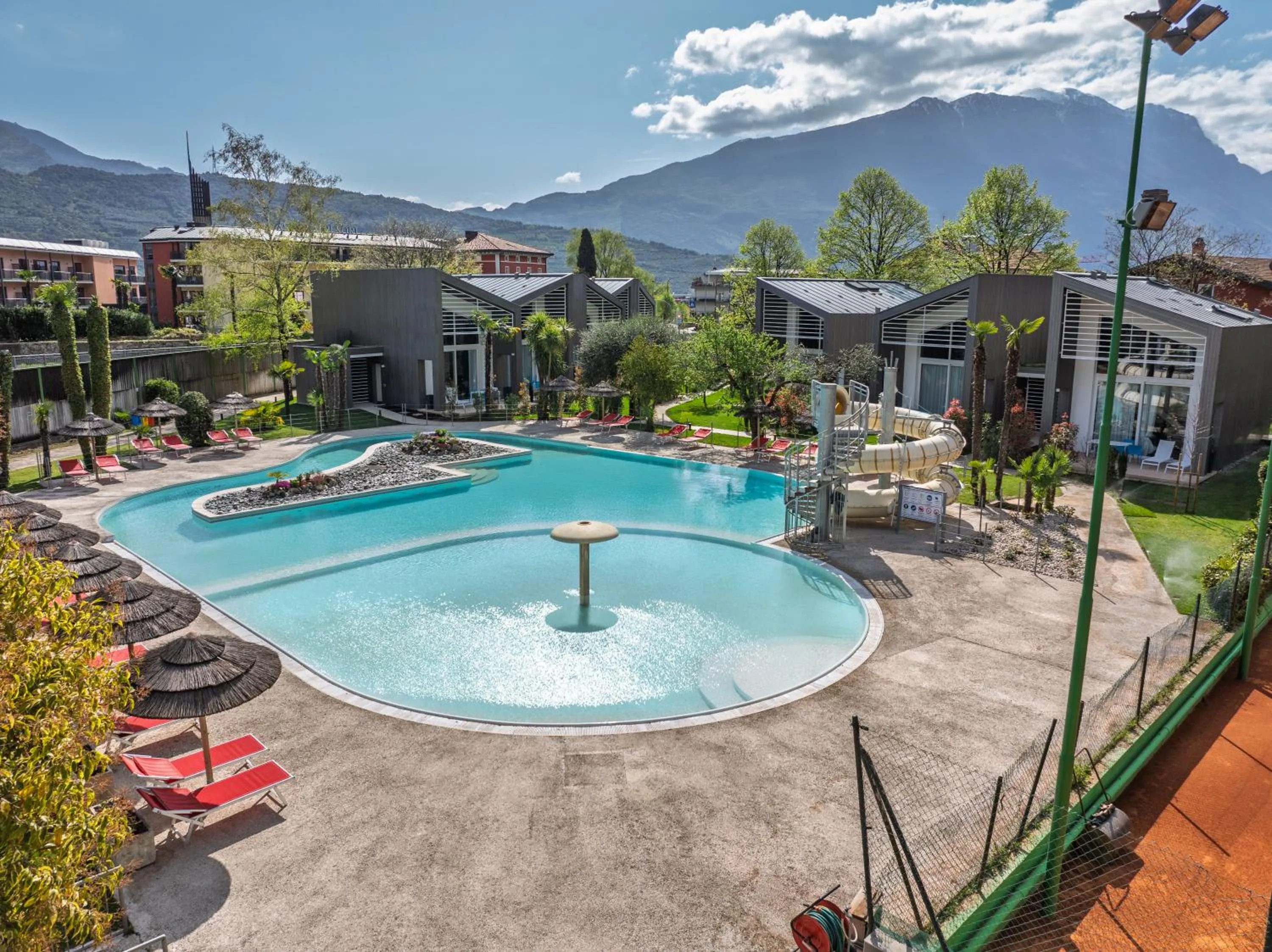 Pool view in Garda Sporting Club Hotel