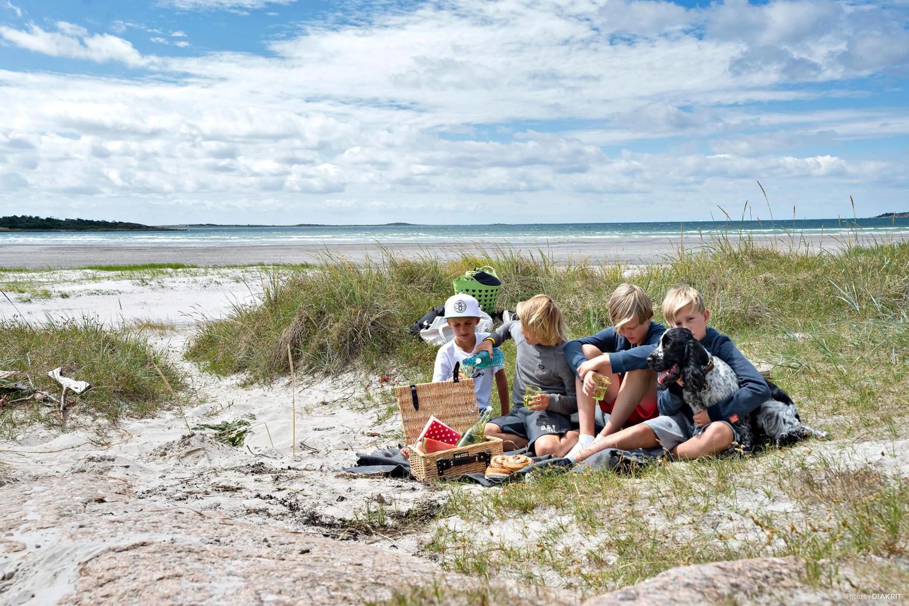 Beach in First Camp Kärradal-Varberg