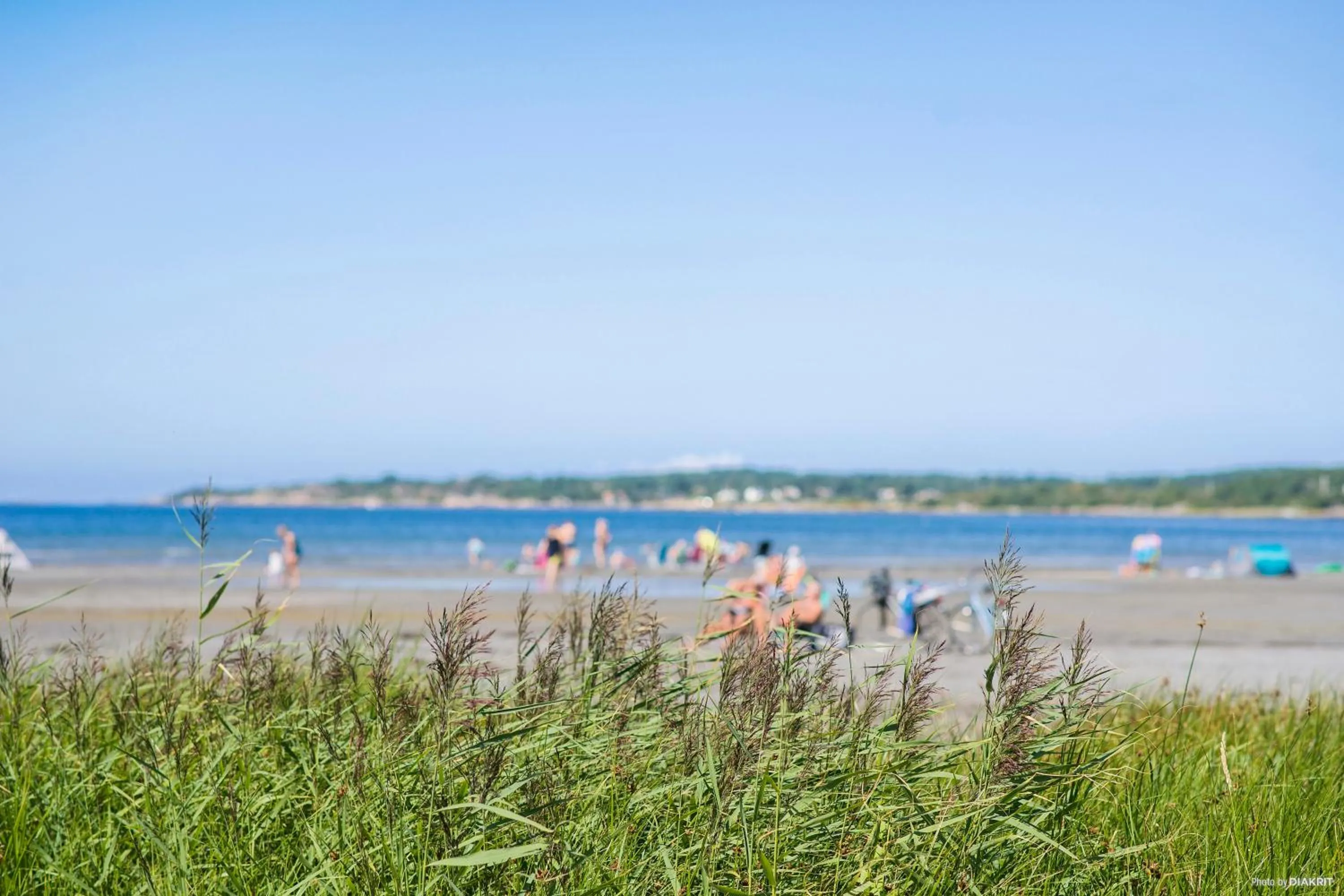 Beach in First Camp Kärradal-Varberg
