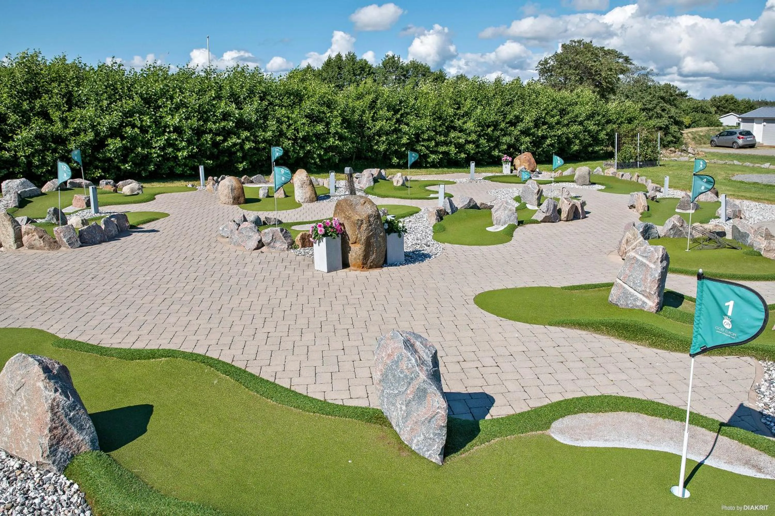 Minigolf in First Camp Kärradal-Varberg