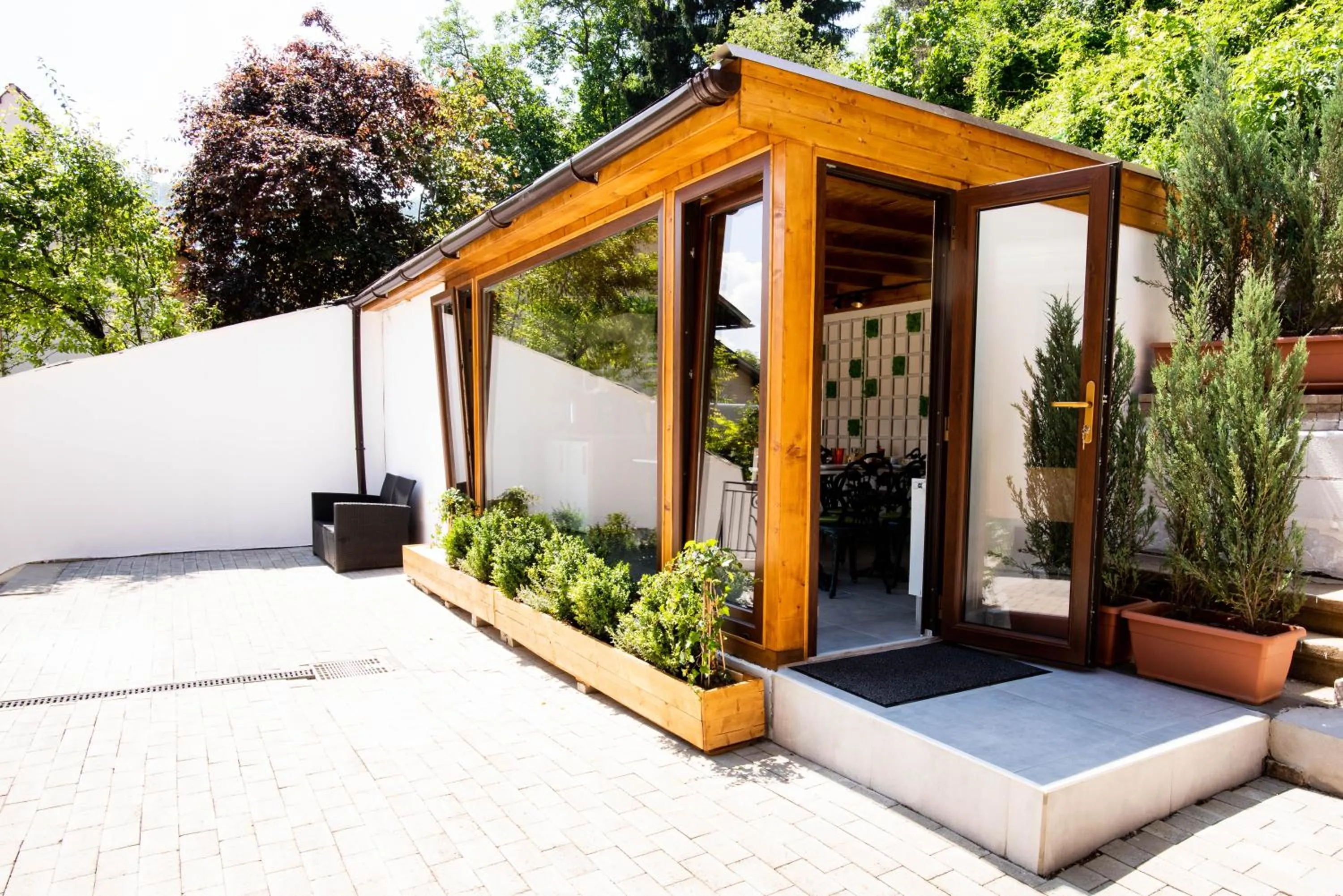 Area and facilities in Casa Moritz