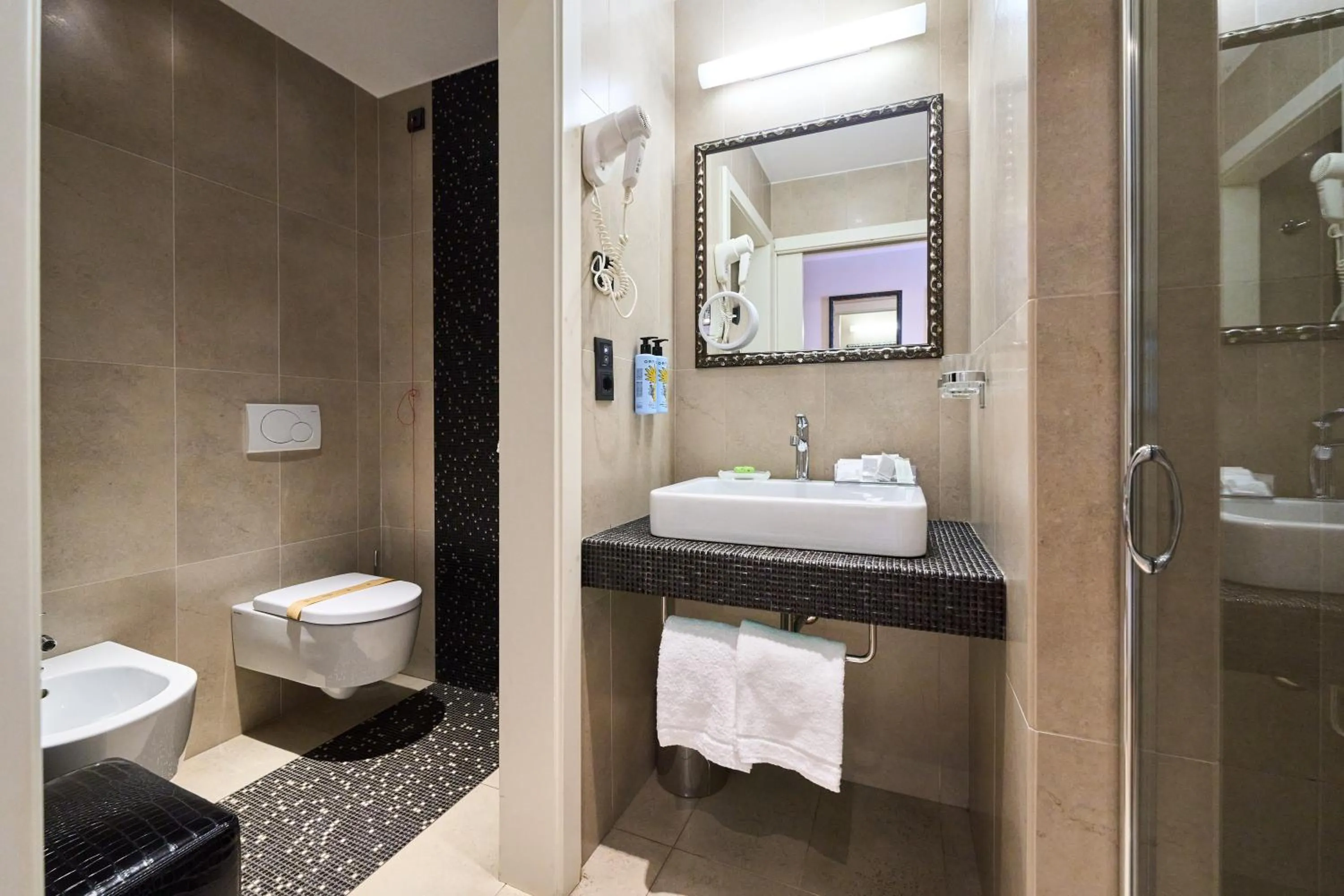 Toilet in Parc Hotel Flora S