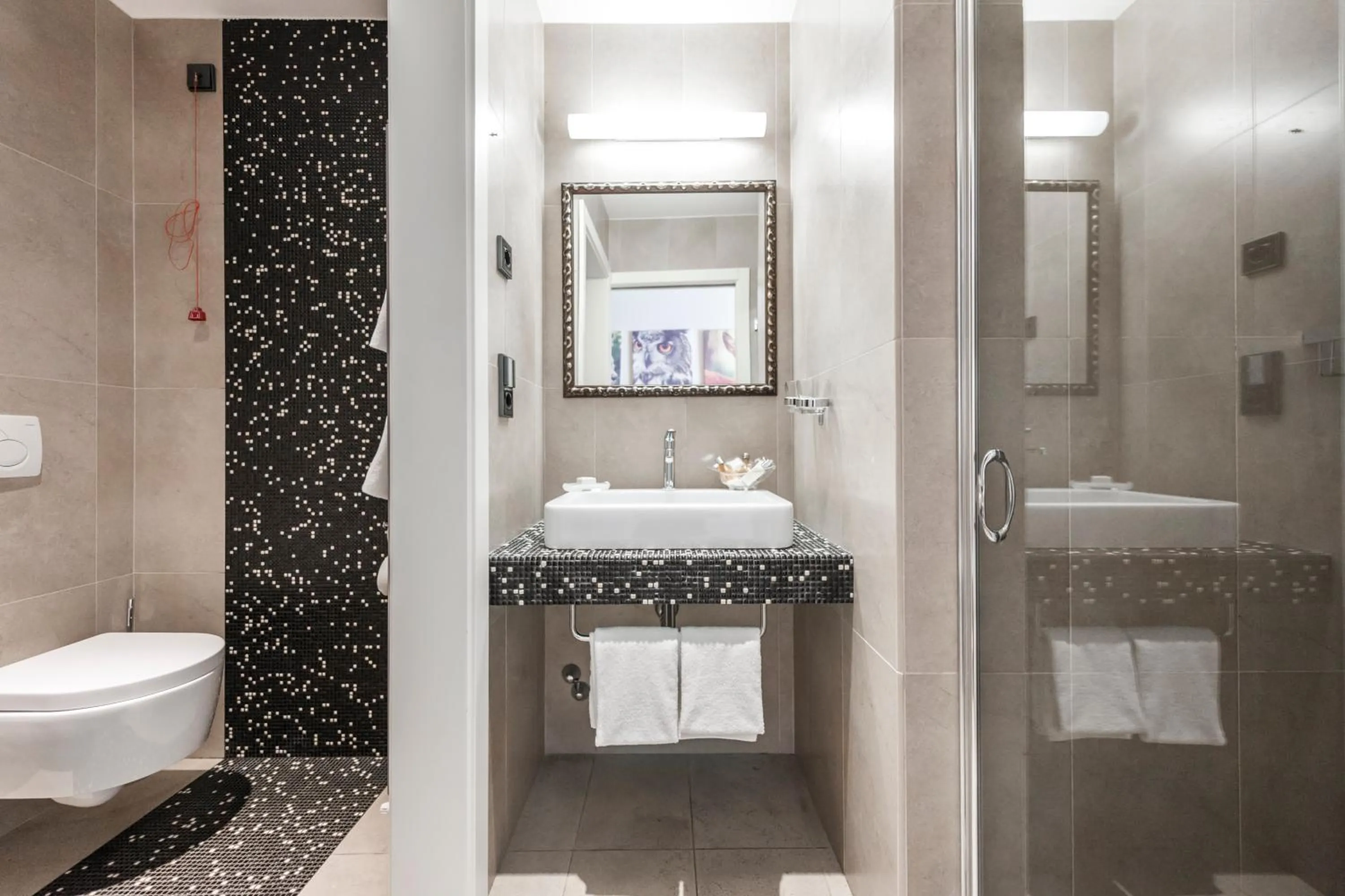 Toilet in Parc Hotel Flora S