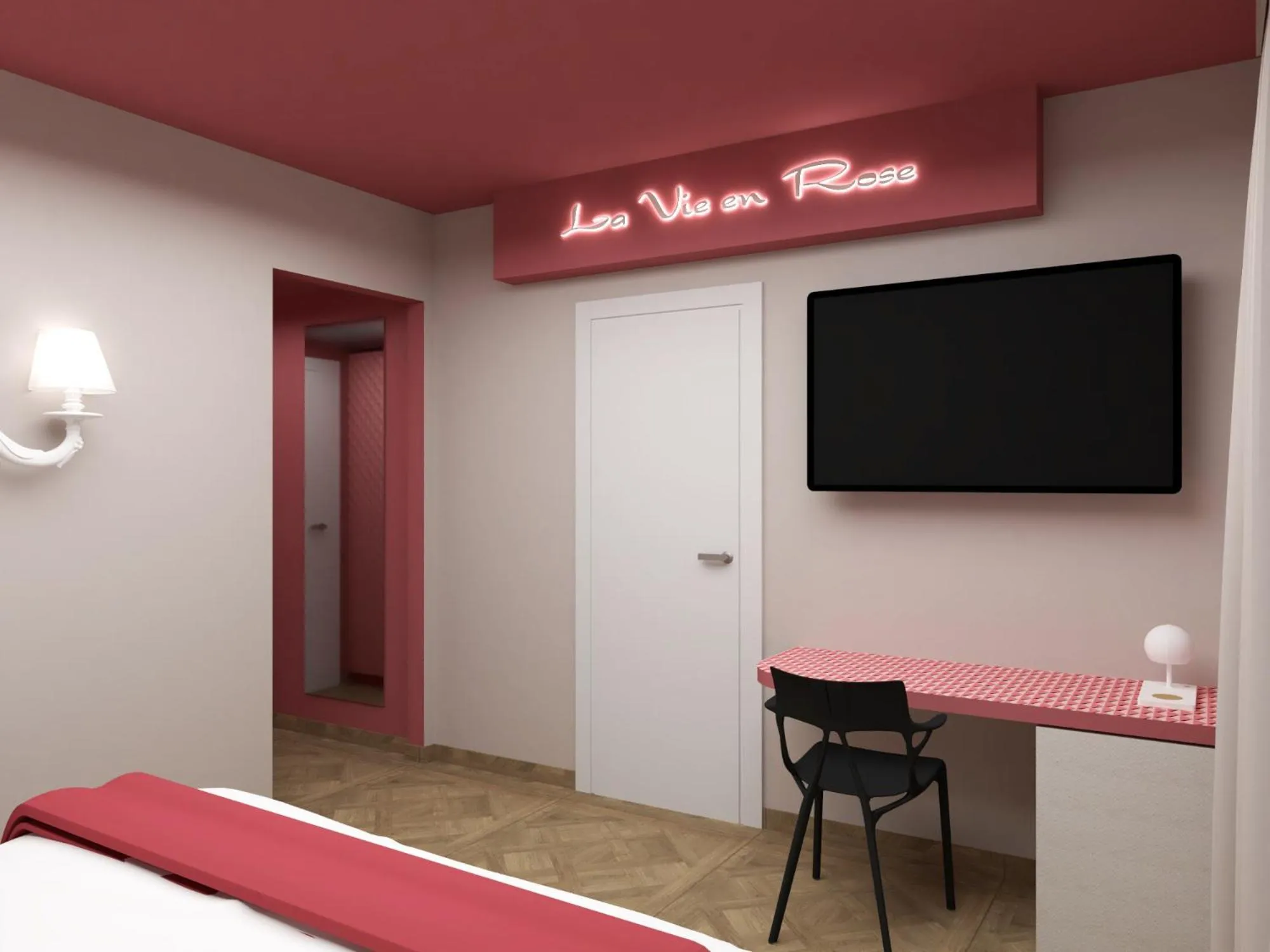 Bedroom, Bed in Parc Hotel Flora S