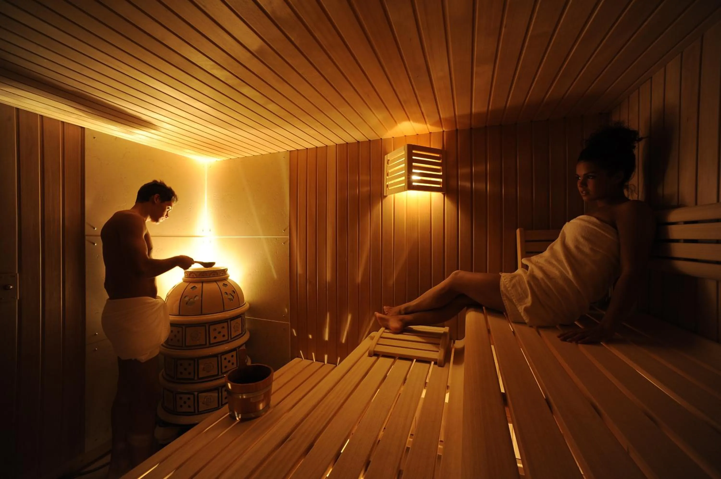 Spa and wellness centre/facilities in Parc Hotel Flora S