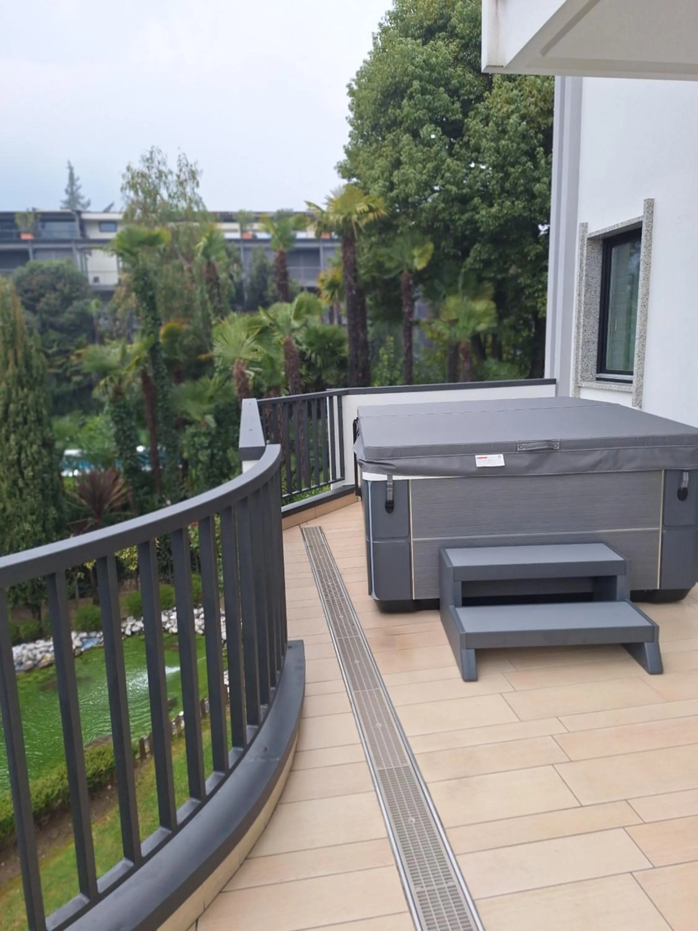 Balcony/Terrace in Parc Hotel Flora S