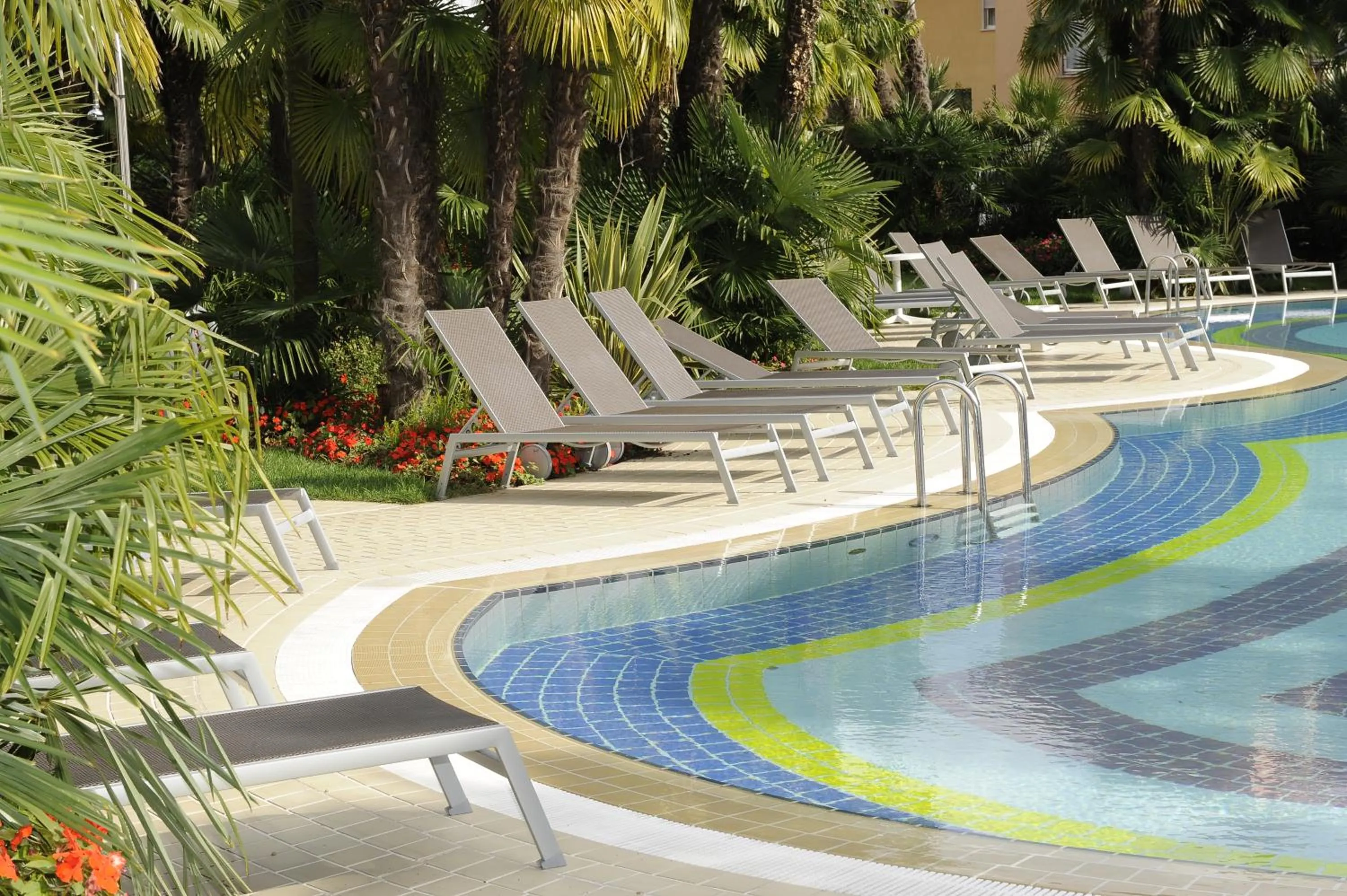 Swimming pool in Parc Hotel Flora S