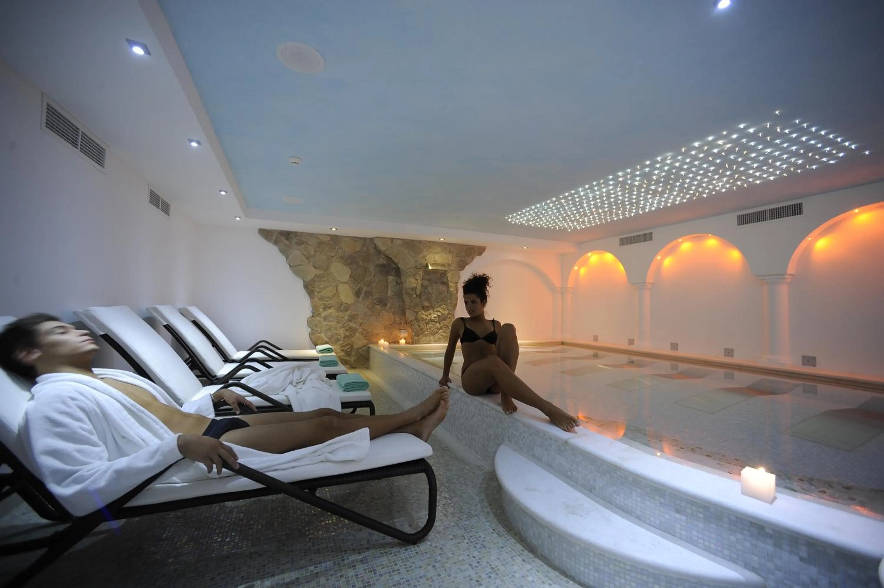 Spa and wellness centre/facilities in Parc Hotel Flora S