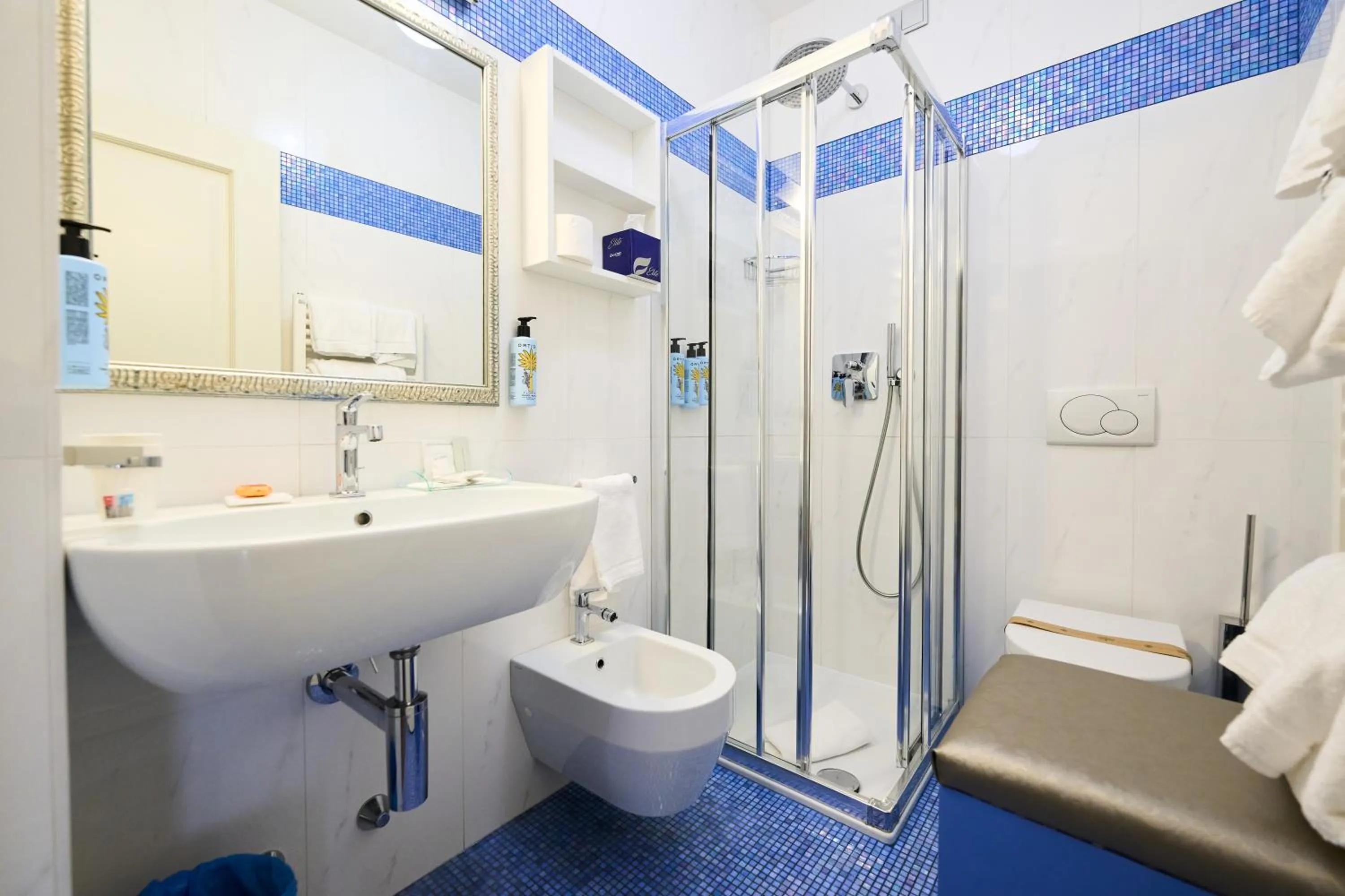 Shower in Parc Hotel Flora S