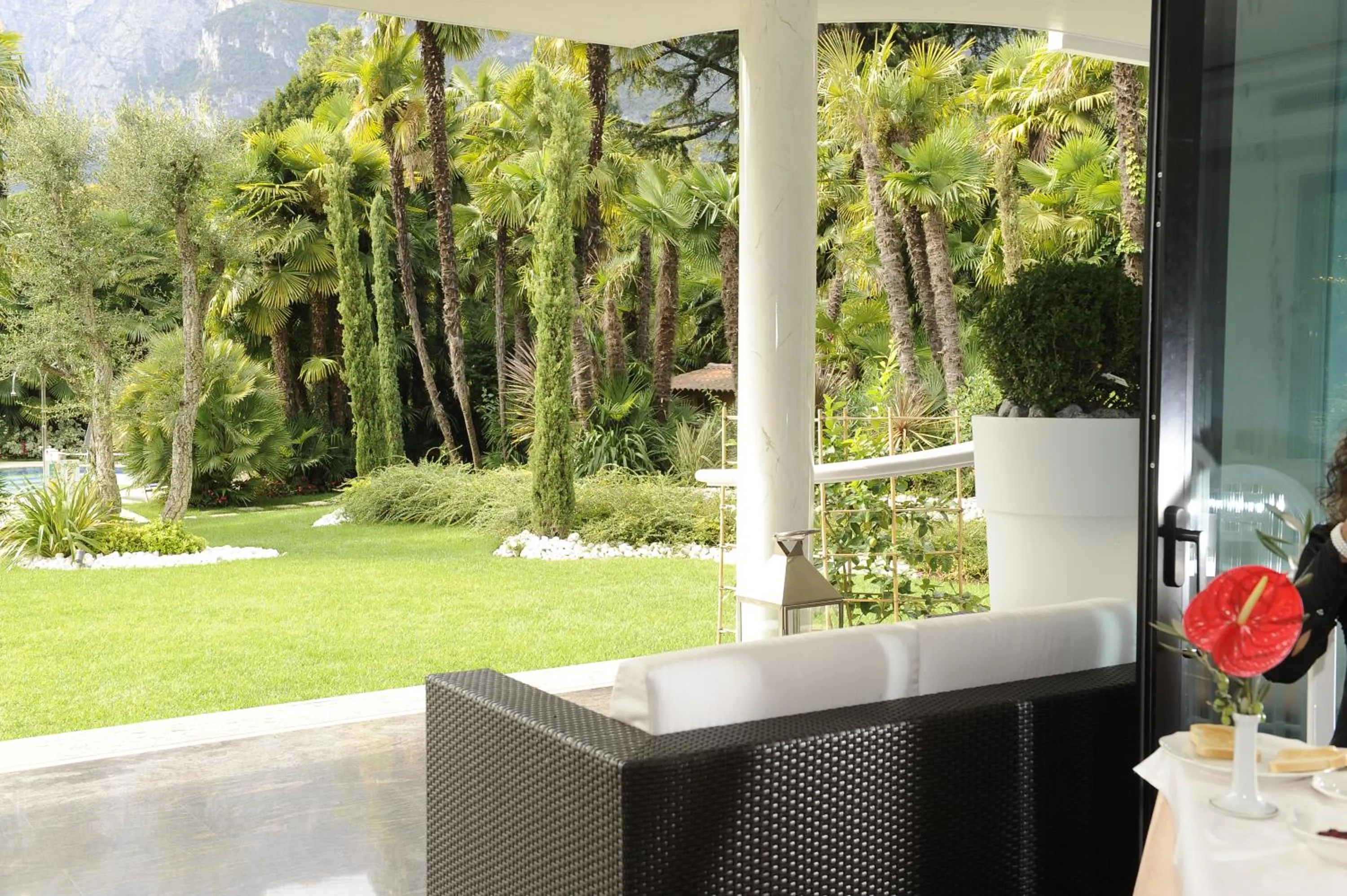 Patio in Parc Hotel Flora S